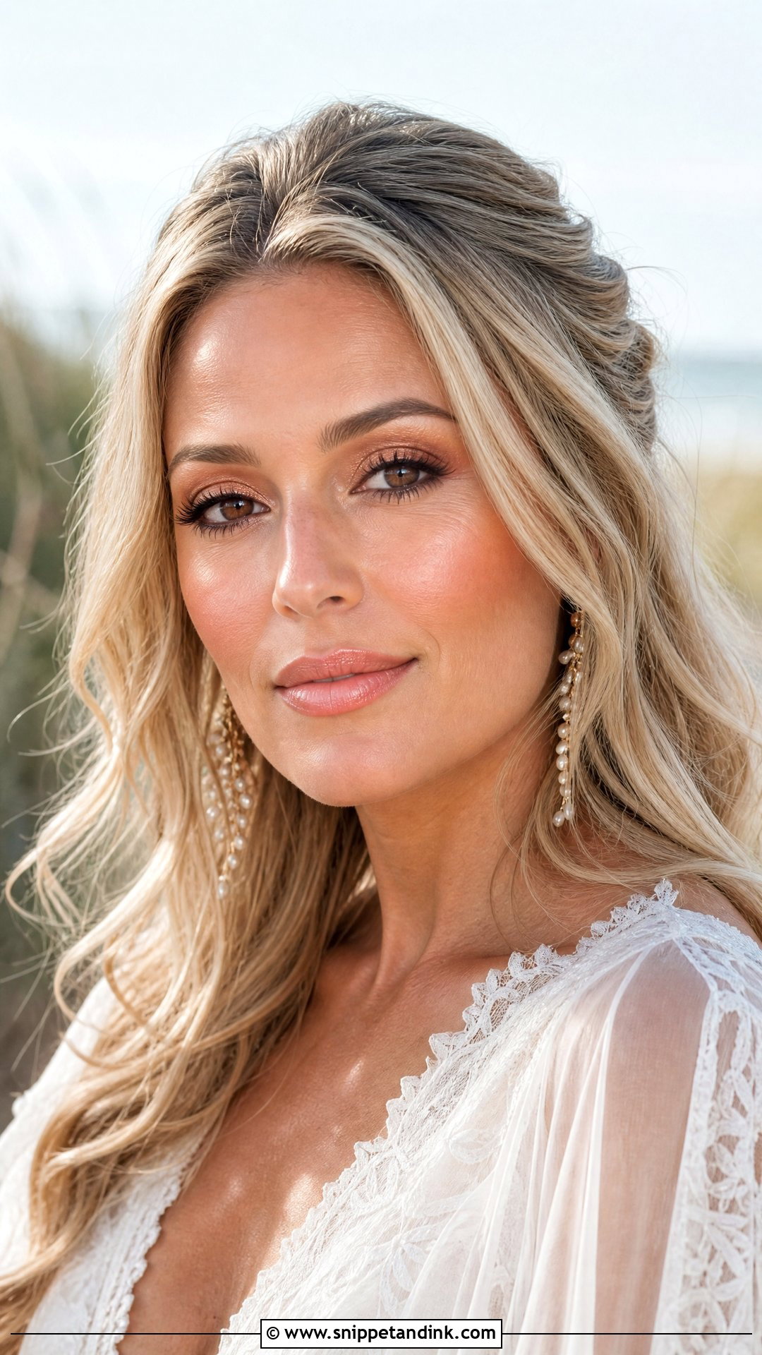 Coral Boho Wedding Makeup - Snippet and Ink - 20 Boho Wedding Makeup Ideas