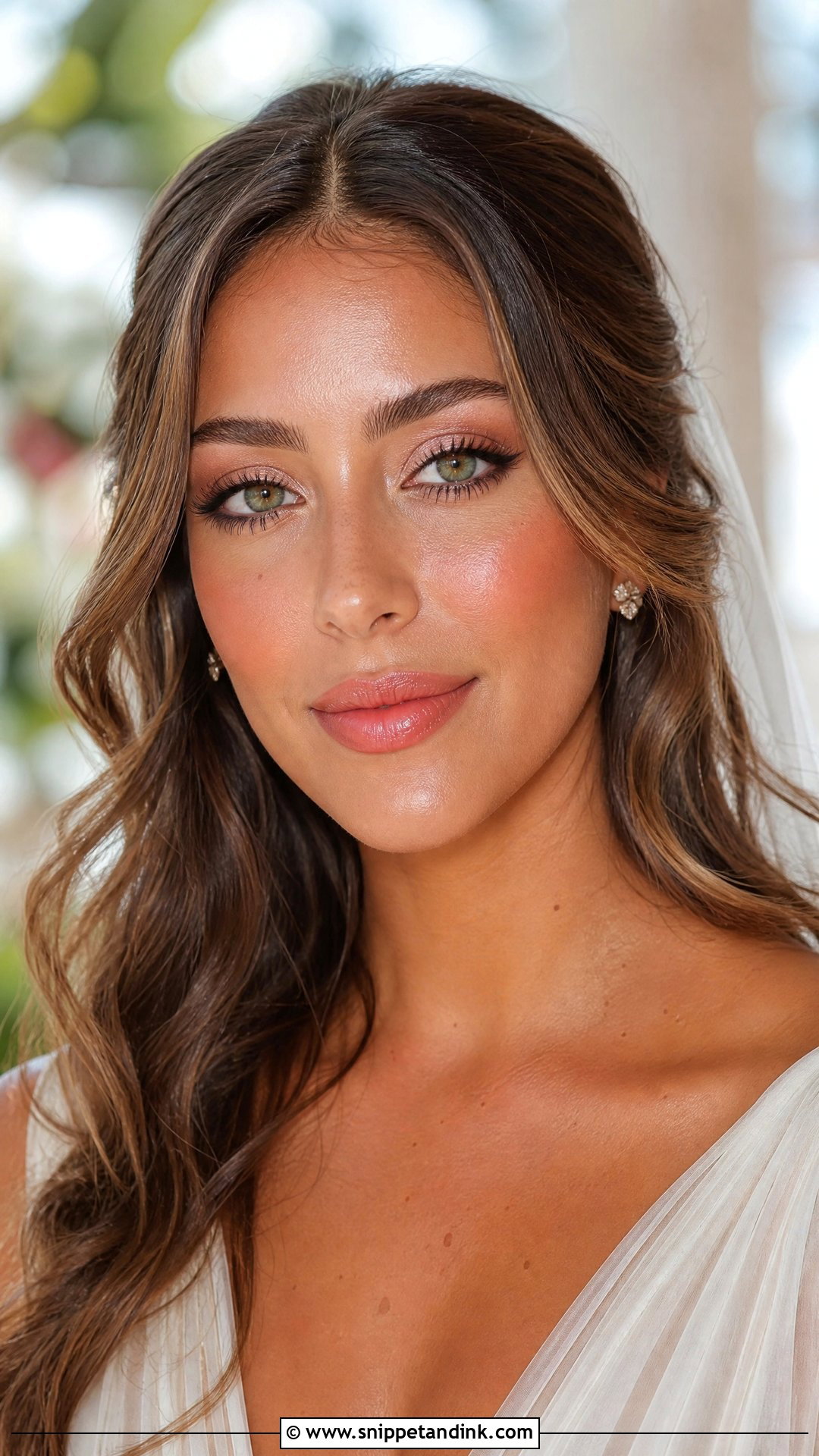 Coral Bridal Makeup For Green Eyes - Snippet and Ink - 30 Bridal Makeup for Green Eyes