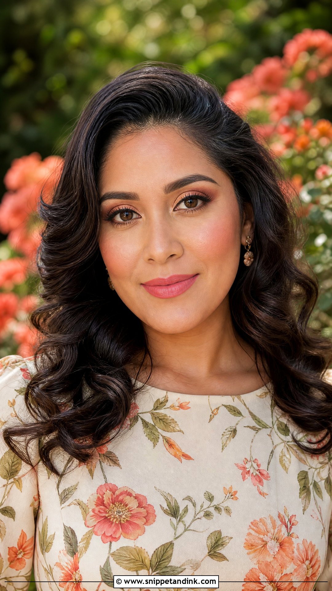 Coral Garden Wedding Makeup - Snippet and Ink - 20 Garden Wedding Makeup Ideas