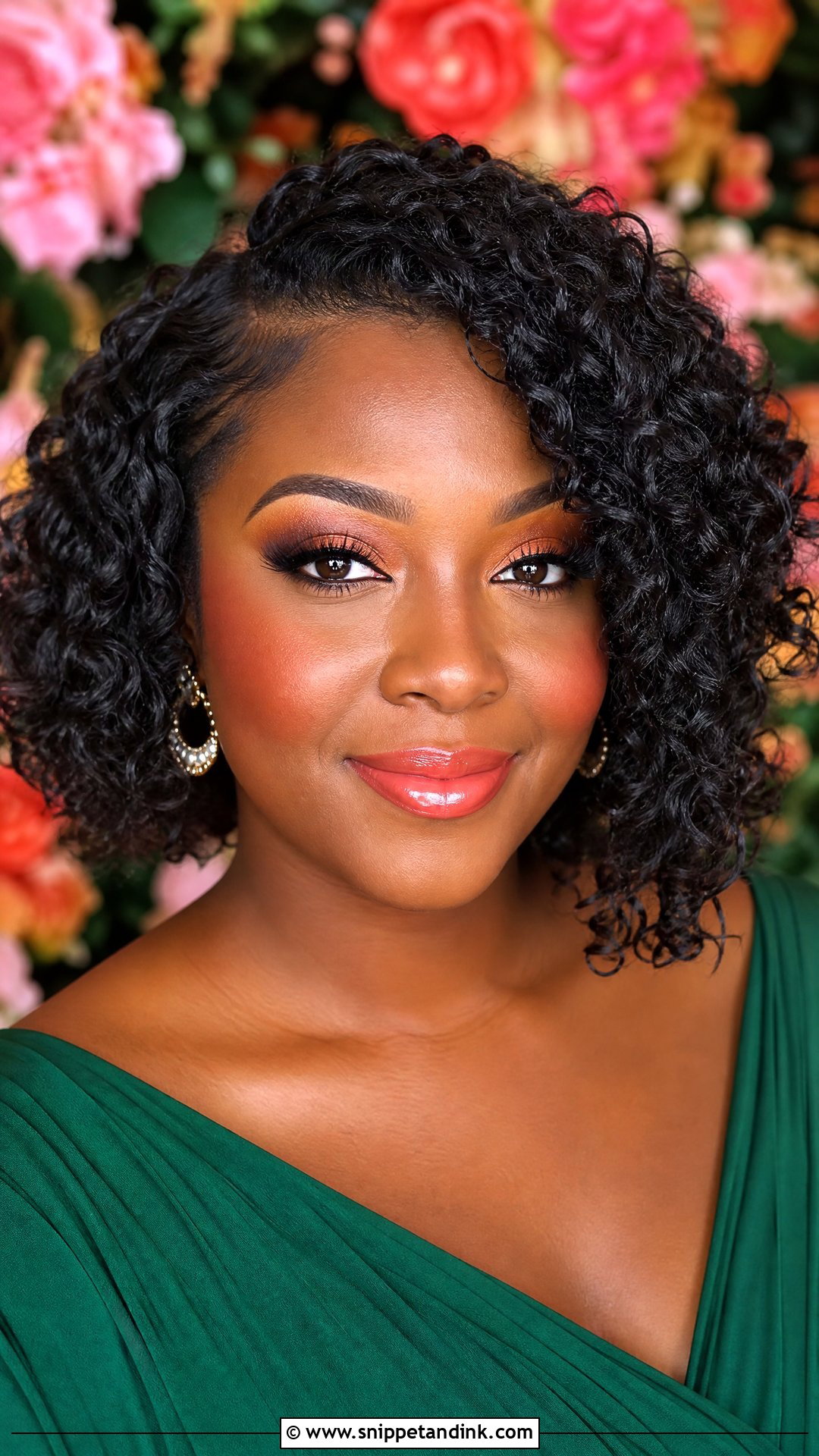 Coral Spring Wedding Makeup - Snippet and Ink - 20 Spring Wedding Makeup Looks
