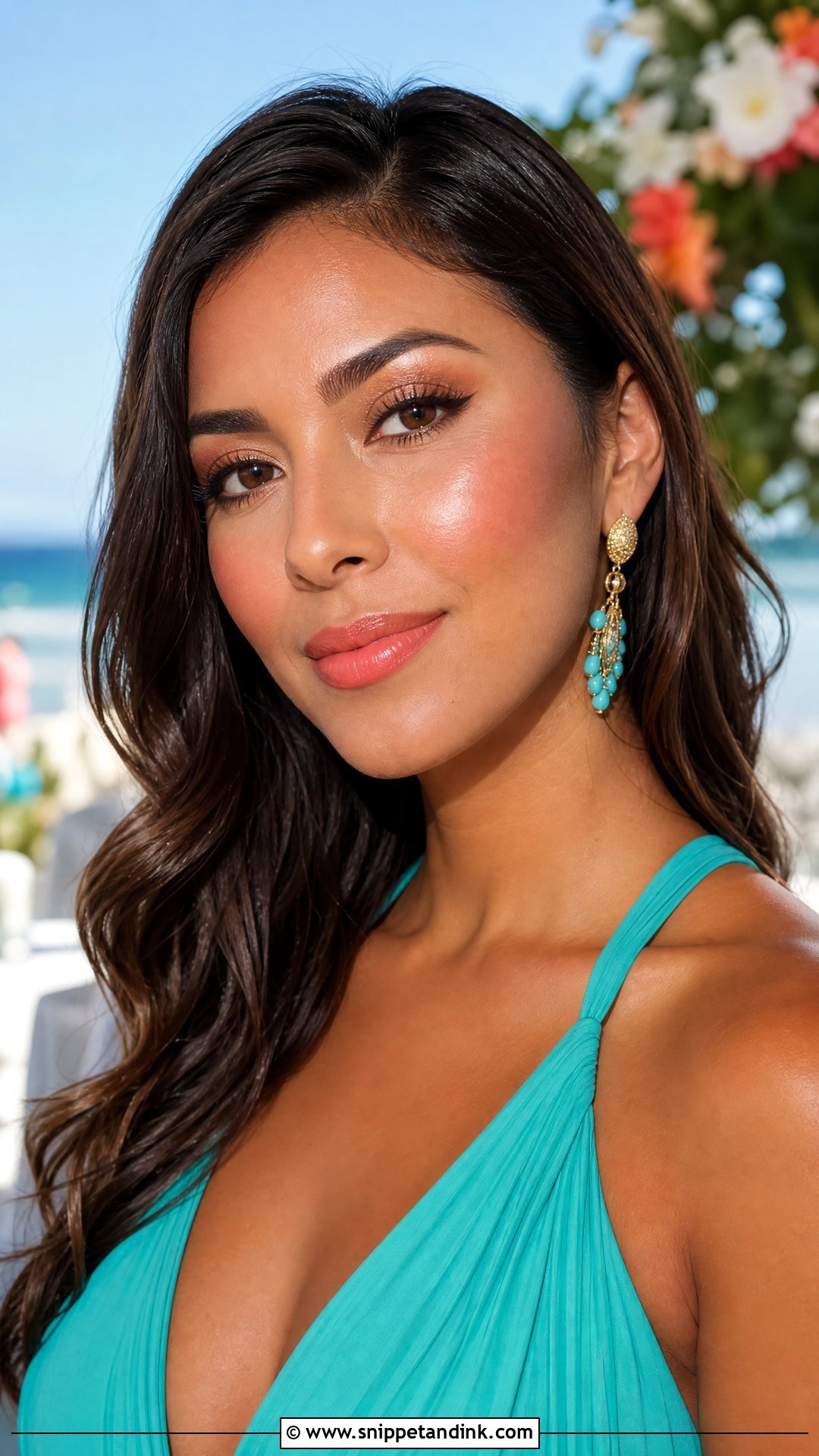 Coral Summer Wedding Guest Makeup - Snippet and Ink - 20 Summer Wedding Guest Makeup Ideas