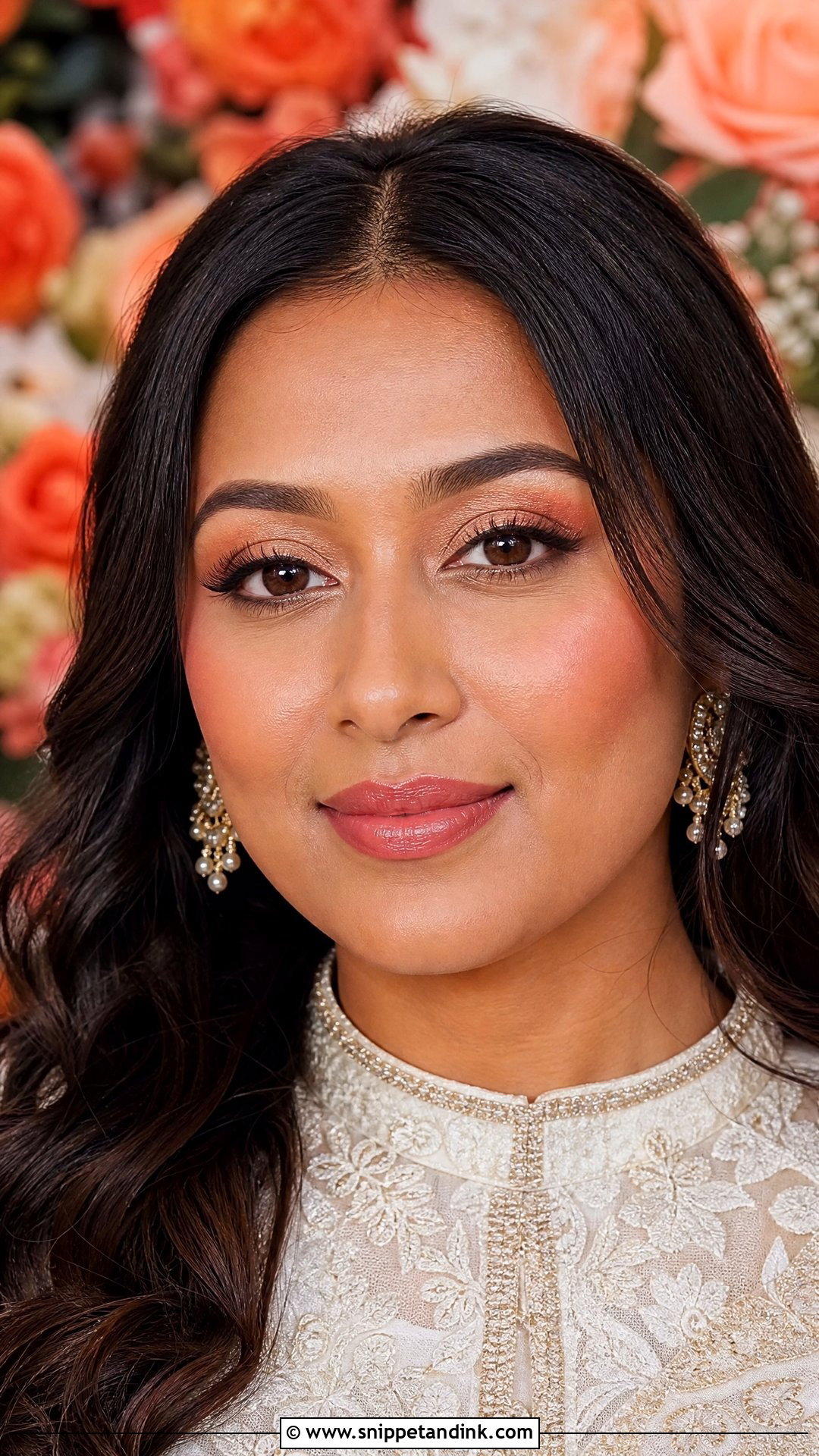 Coral Wedding Makeup - Snippet and Ink - 25 Subtle Wedding Makeup Ideas