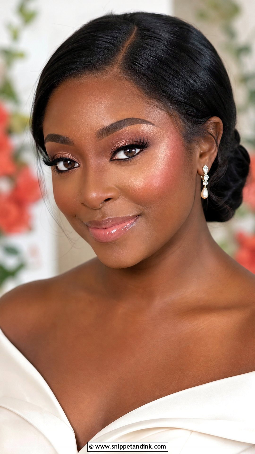 Coral Wedding Makeup - Snippet and Ink - 25 Wedding Makeup Inspiration Ideas