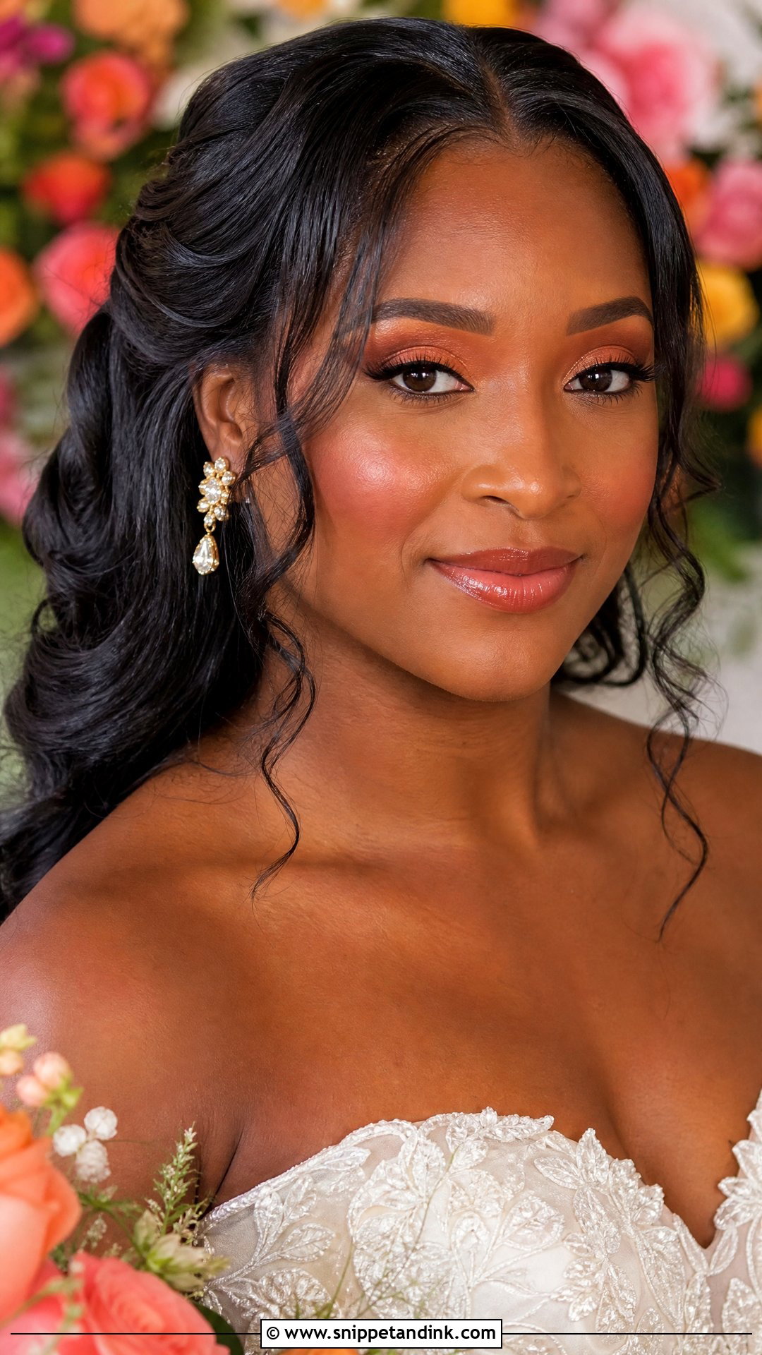 Coral Wedding Makeup For Dark Skin - Snippet and Ink - 20 Wedding Makeup for Dark Skin Ideas