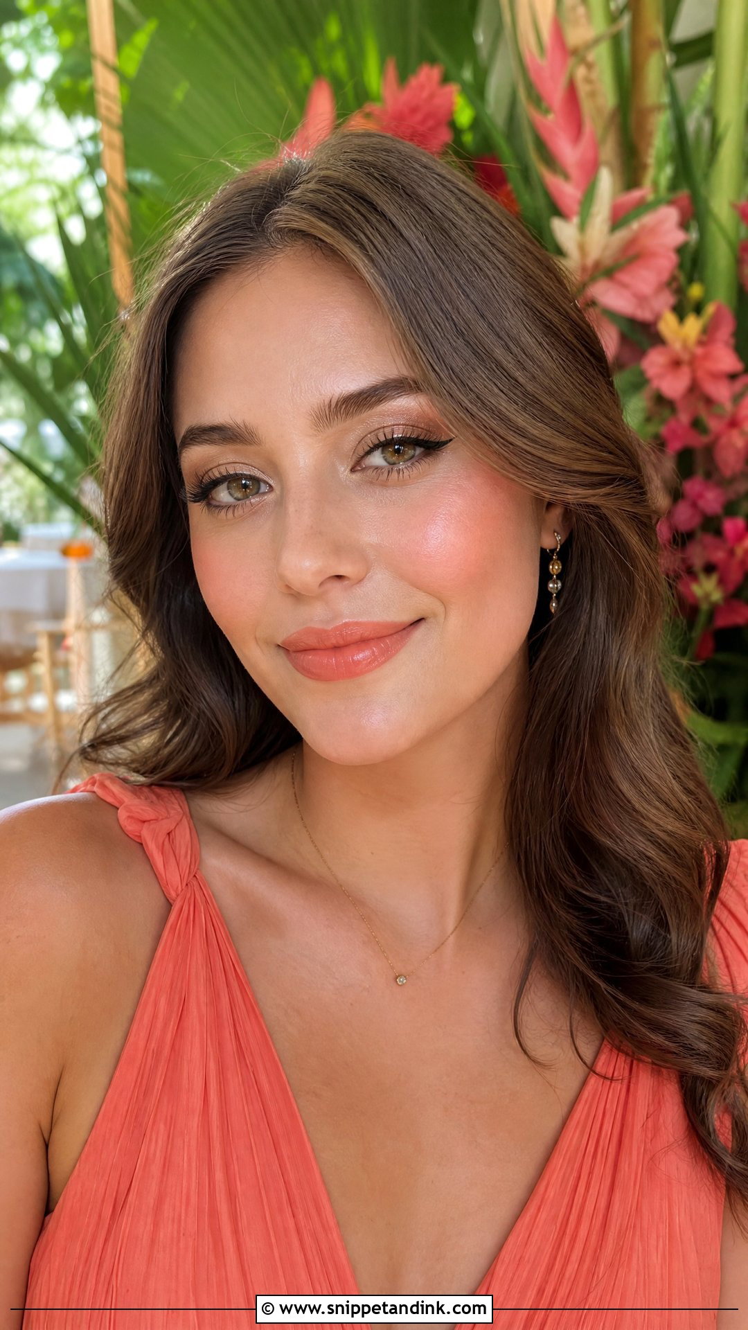 Coral Wedding Makeup Thailand - Snippet and Ink - 25 Thailand Wedding Makeup Look Ideas