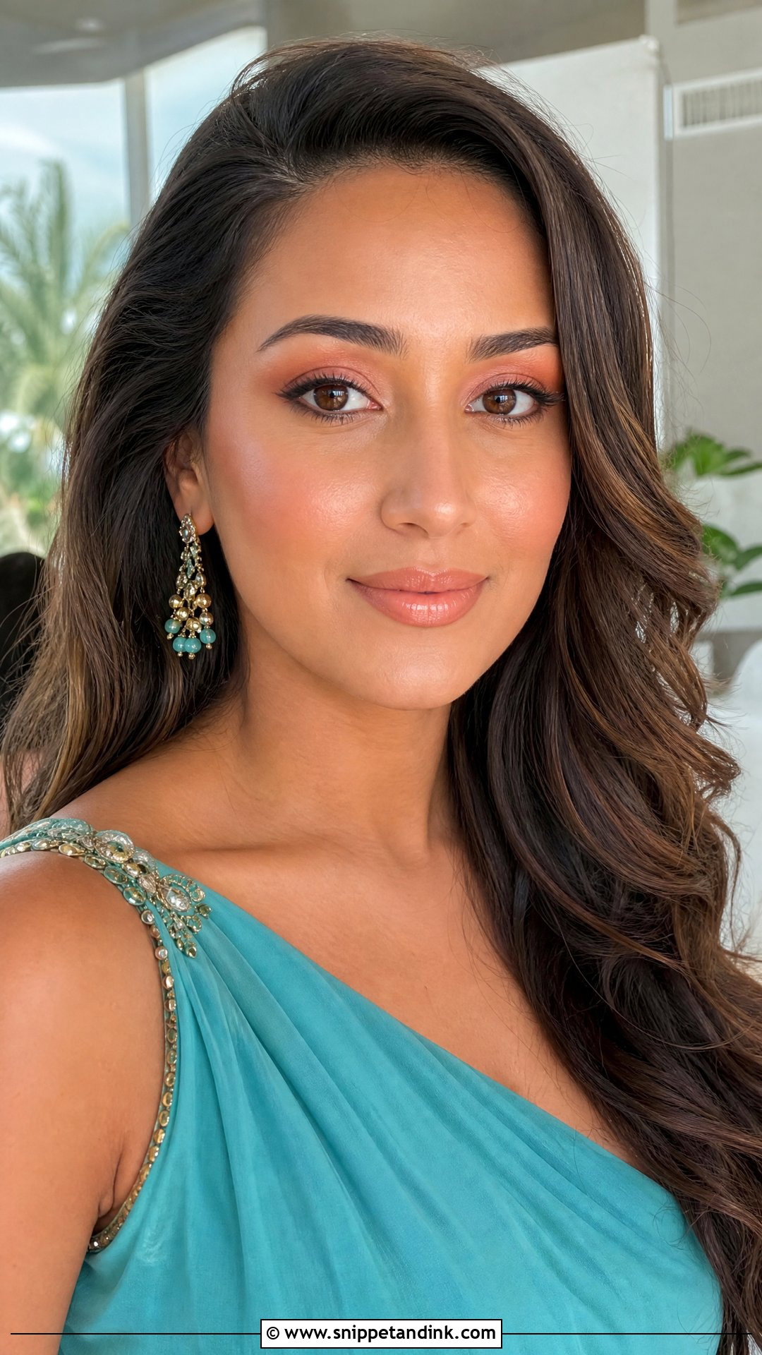 Coral Wedding Party Makeup - Snippet and Ink - 25 Makeup for Wedding Party Ideas