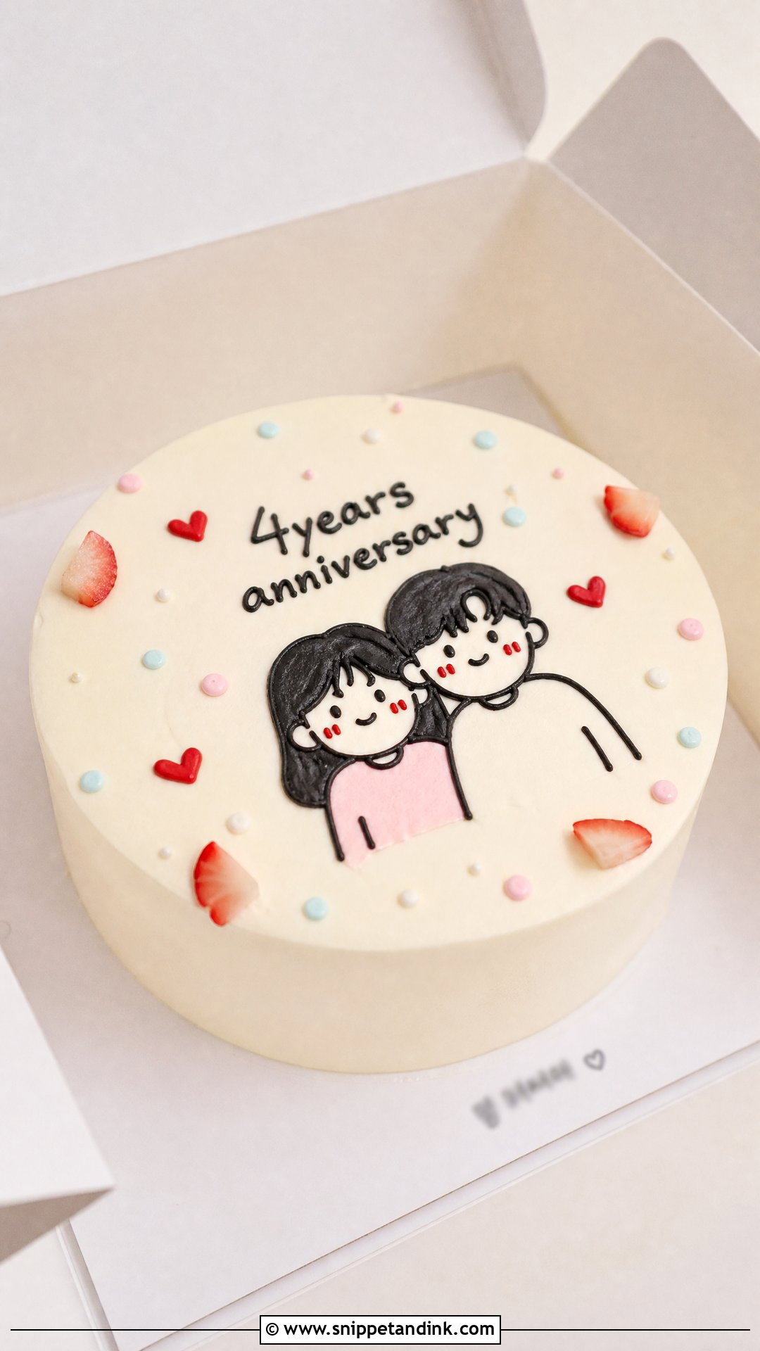 Couple Korean Cake - Snippet and Ink - 30 Couple Cake Ideas