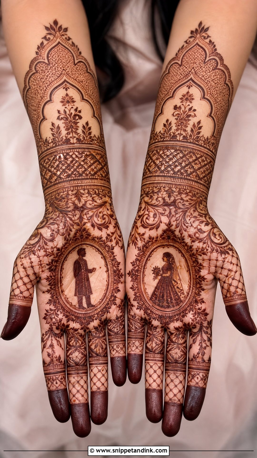Couple Mehndi Invitation Card Template - Snippet and Ink - 25 Mehndi Invitation Cards Template Ideas