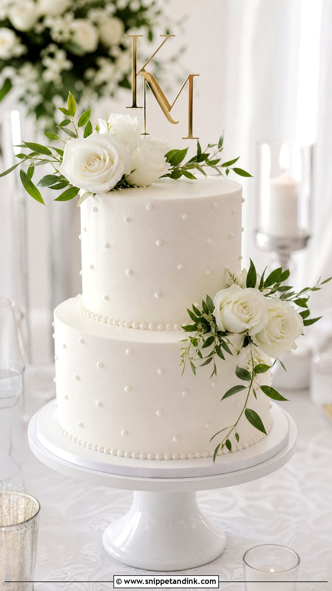 Couple Wedding Cake - Snippet and Ink - 30 Couple Cake Ideas