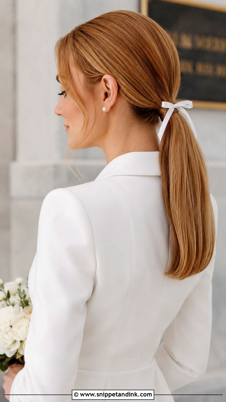 Courthouse Bridal Hair - Snippet and Ink - 20 Clean Bridal Hair Ideas