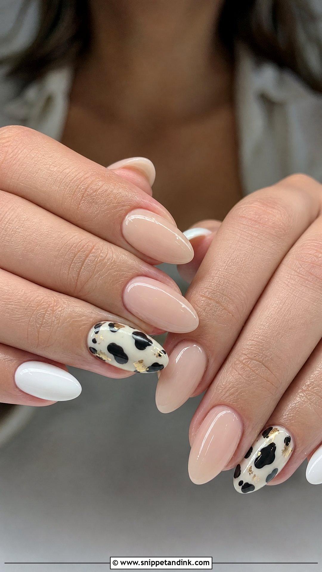 Cow Print Western Wedding Nails - Snippet and Ink - 25 Western Wedding Nails
