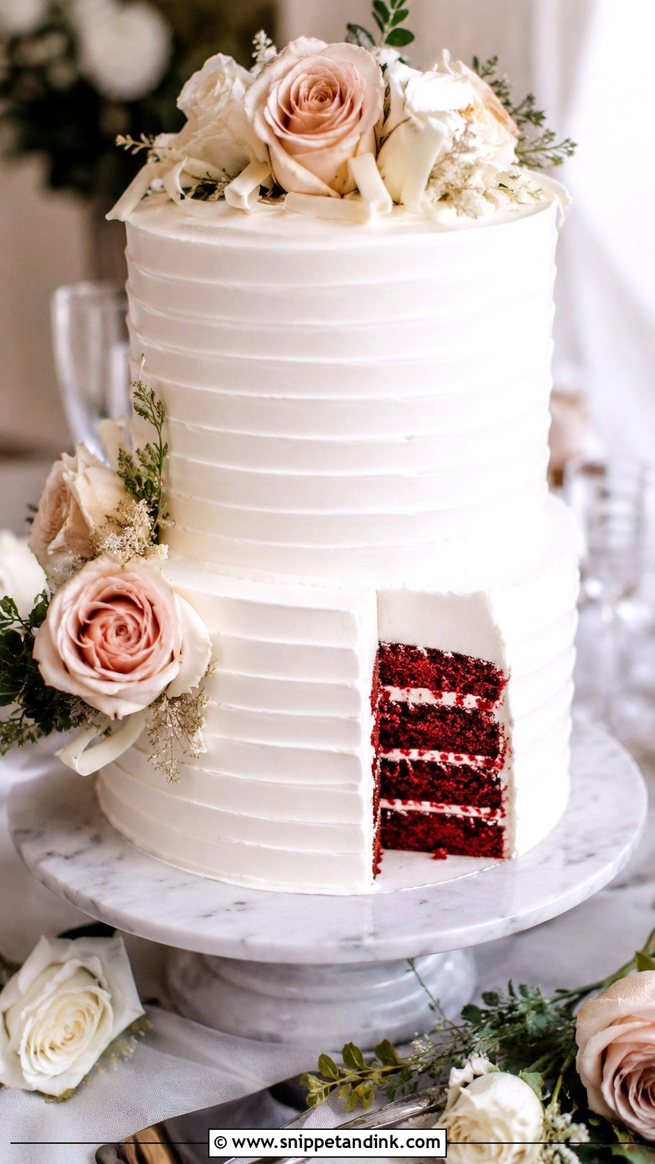 Cream Cheese Frosting Wedding Cake - Snippet and Ink - 20 Frosting for Wedding Cakes
