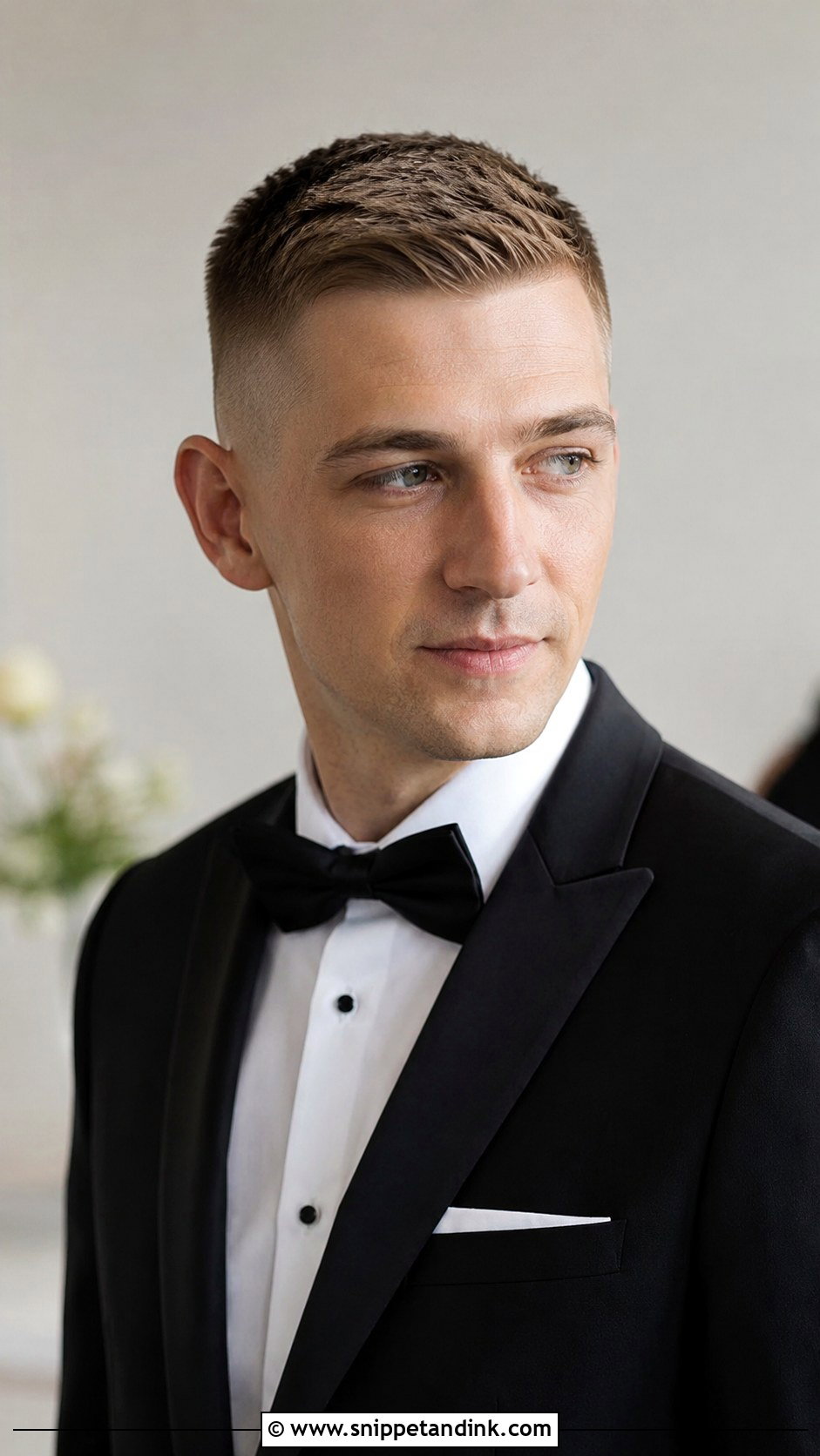 Crew Cut - Snippet and Ink - 25 Wedding Hairstyles for Men