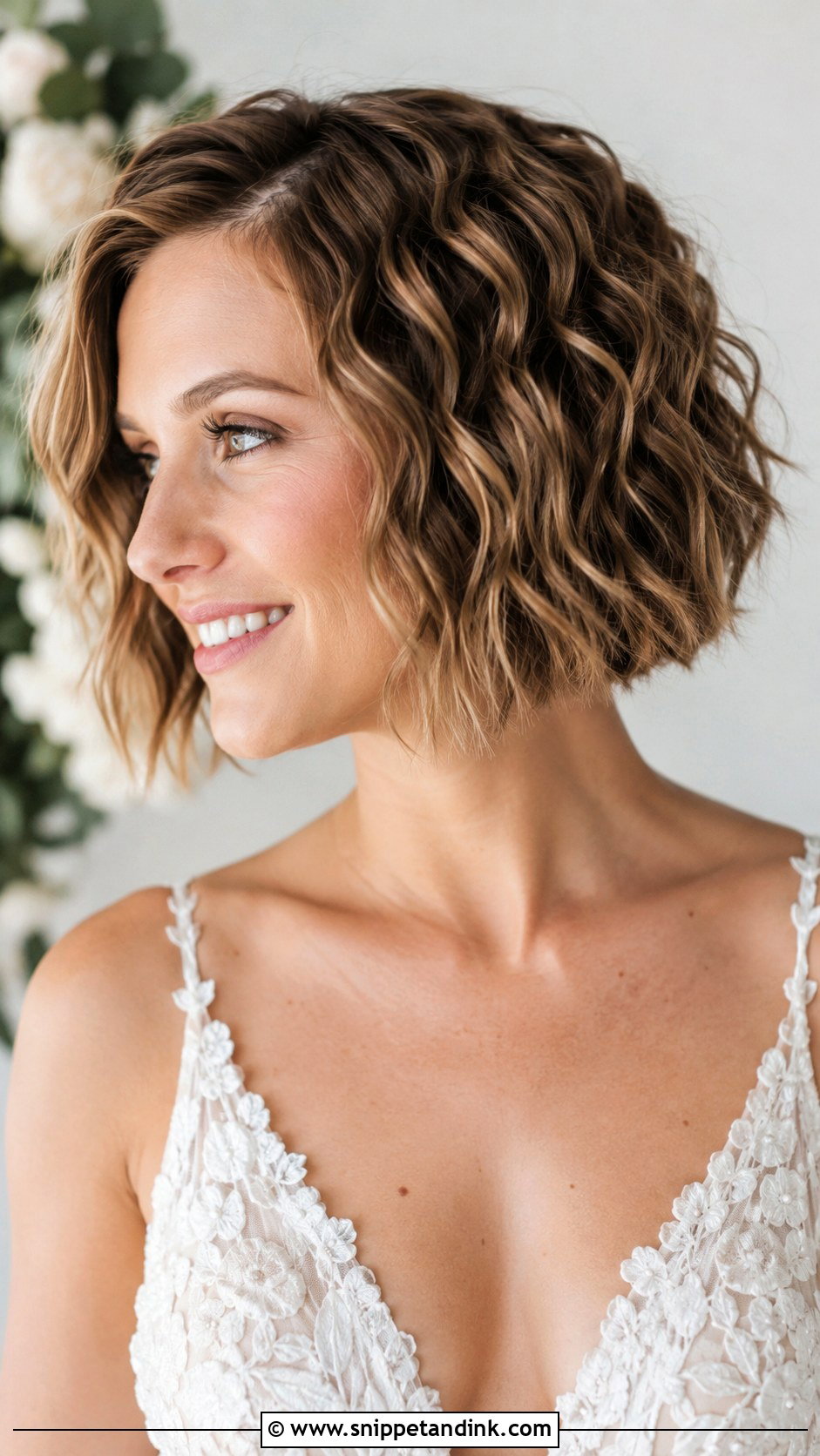 Crimped Bridal Bob - Snippet and Ink - 25 Bridal Bob Hairstyles