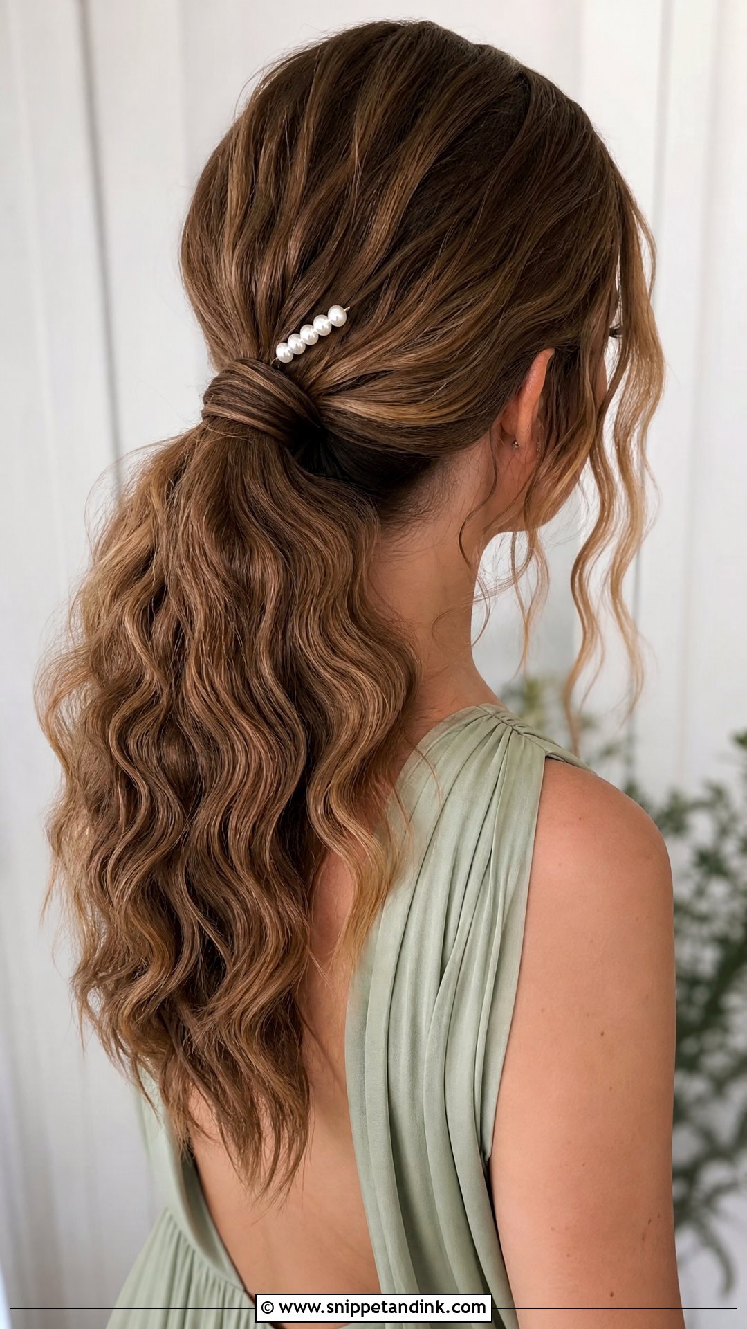 Crimped Bridesmaid Hair - Snippet and Ink - 15 Crimped Wedding Hairstyles