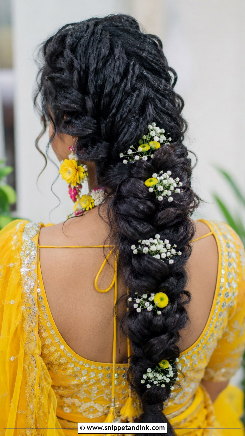 Crimped Dutch Braid - Snippet and Ink - 20 Crimping Hairstyles Indian Wedding