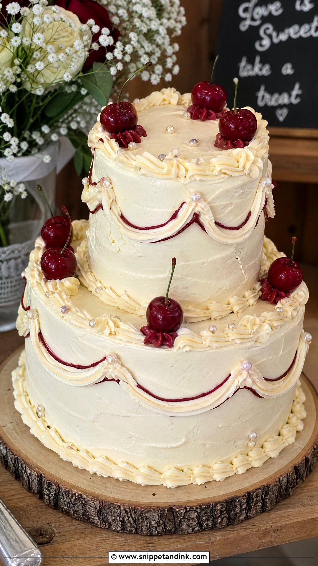 Crooked Wedding Cake - Snippet and Ink - 35 Ugly Cakes for Wedding