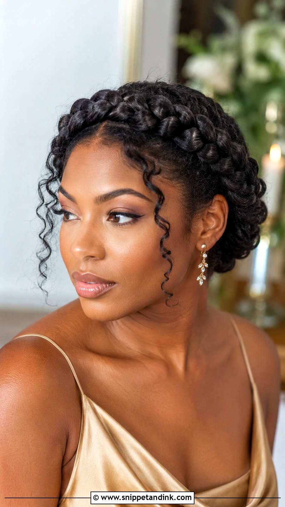 Crown Braid Bridesmaid Hairstyle - Snippet and Ink - 25 Bridesmaid Hairstyle Ideas