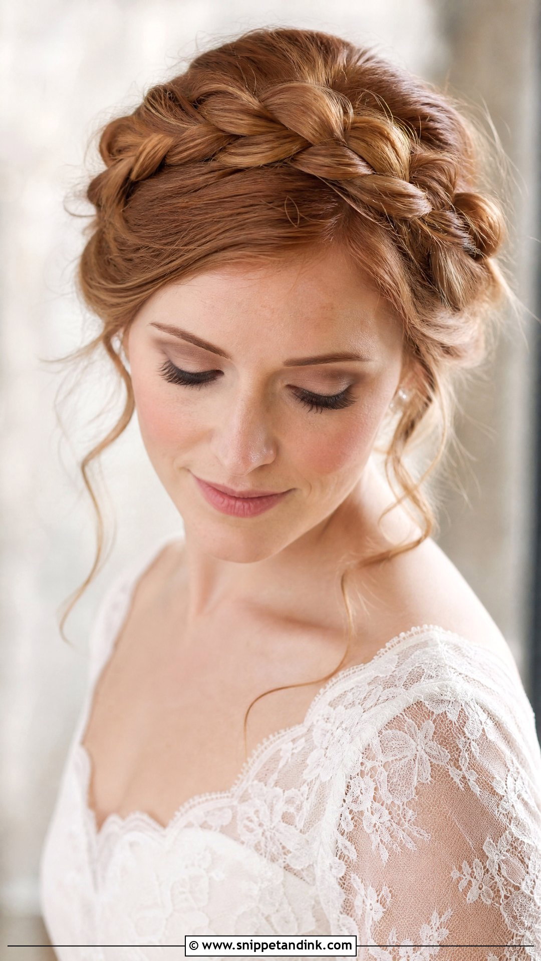 Crown Braid Halo - Snippet and Ink - 25 Braided Hairstyles for Bride