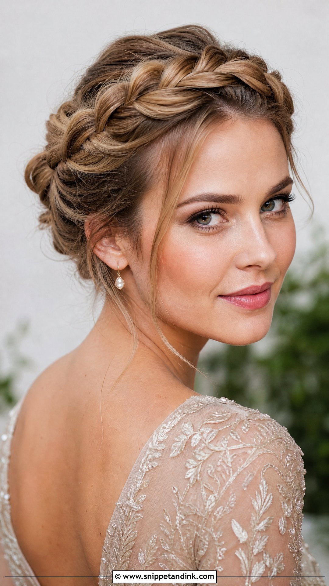 Crown Braid Updo For Formal Events - Snippet and Ink - 15 Cute Hairstyles for Formal Events
