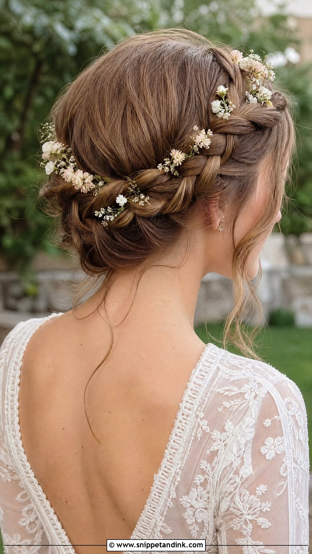 Crown Braid Wedding Hairstyle - Snippet and Ink - 20 Hair Design for Wedding Ideas