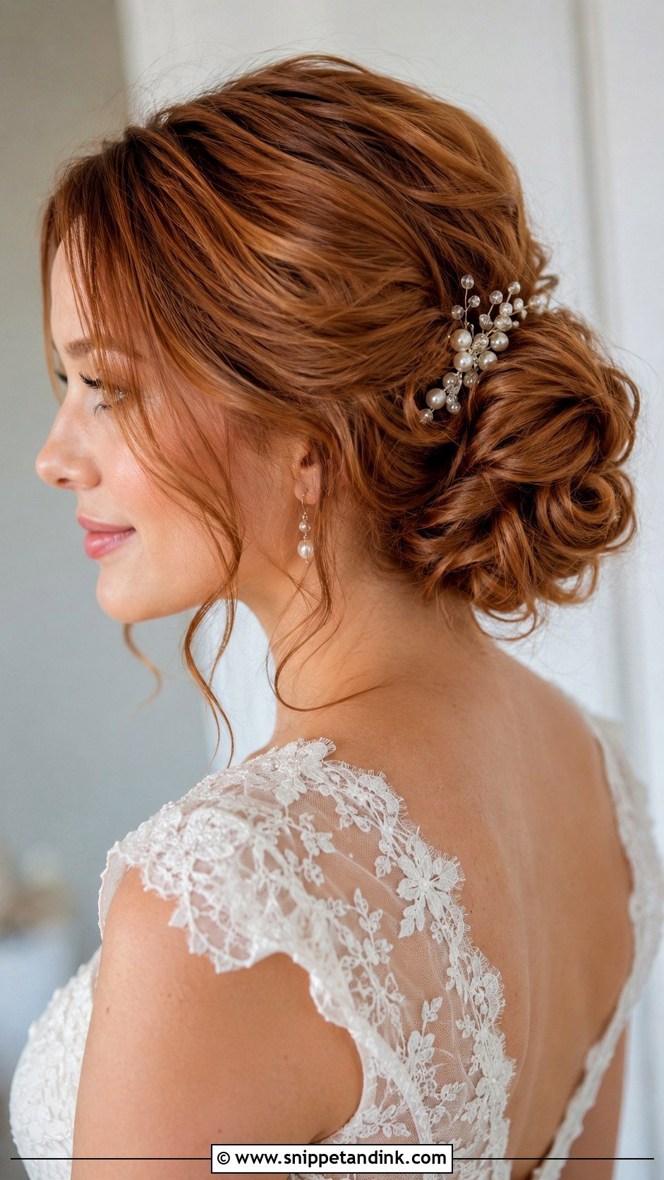 Crown Braid Wedding Hairstyle - Snippet and Ink - 15 Wedding Ceremony Hairstyles