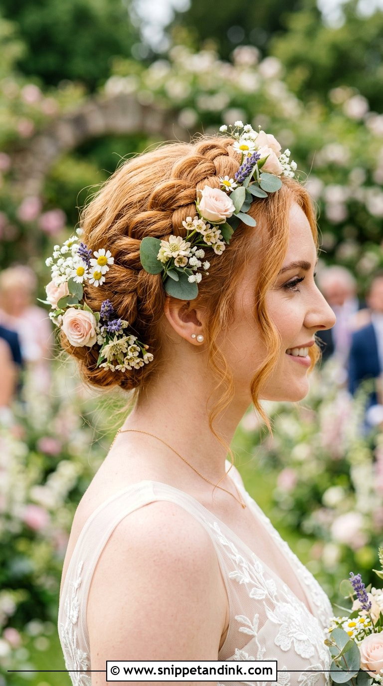 Crown Braid for Wedding - Snippet and Ink - 20 Braids Hairstyles for Wedding