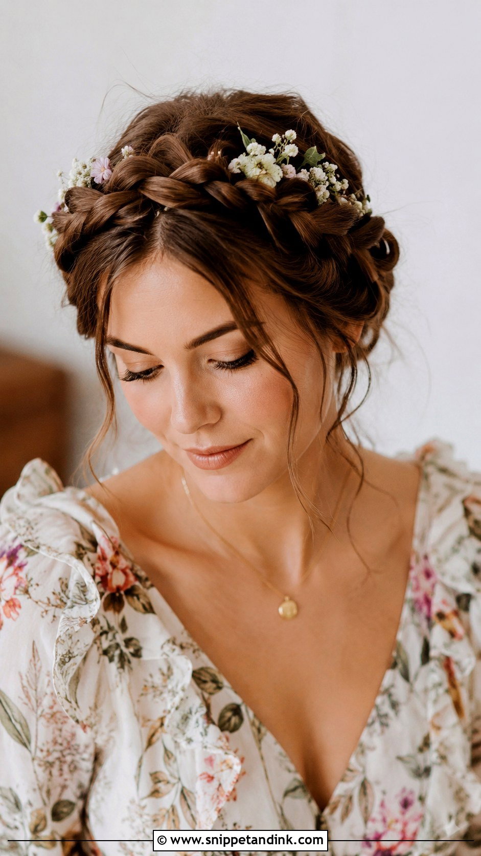 Crown Braid for a Wedding Guest - Snippet and Ink - 25 Hair Styles for a Wedding Guest