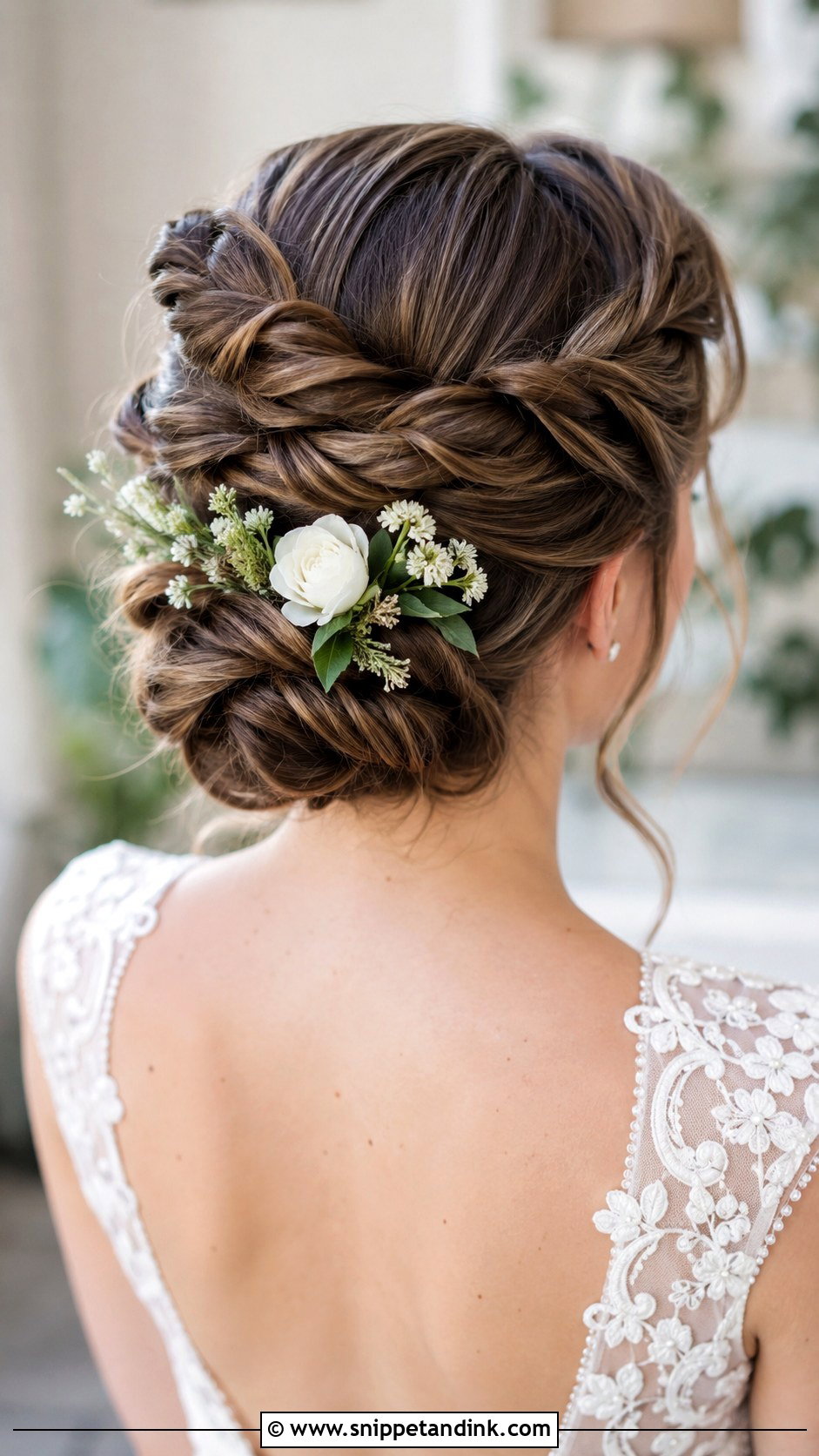 Crown Twist Updo - Snippet and Ink - 25 Fine Hair Wedding Updo Ideas