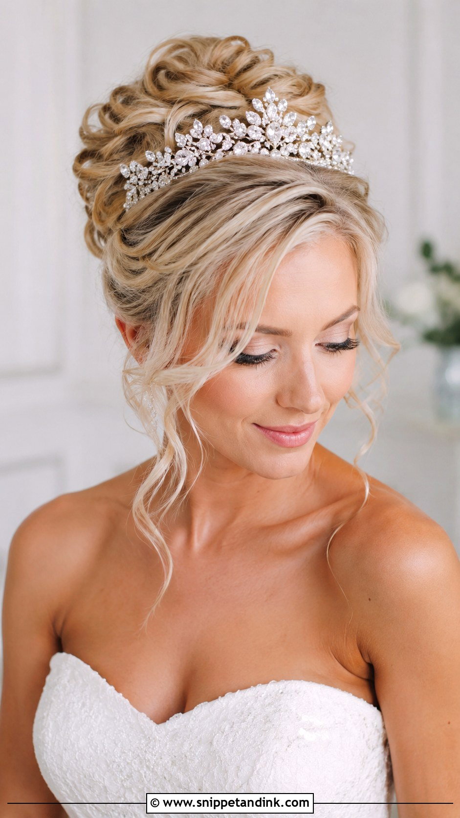 Crystal Bridal Tiara - Snippet and Ink - 25 Wedding Hair Pieces