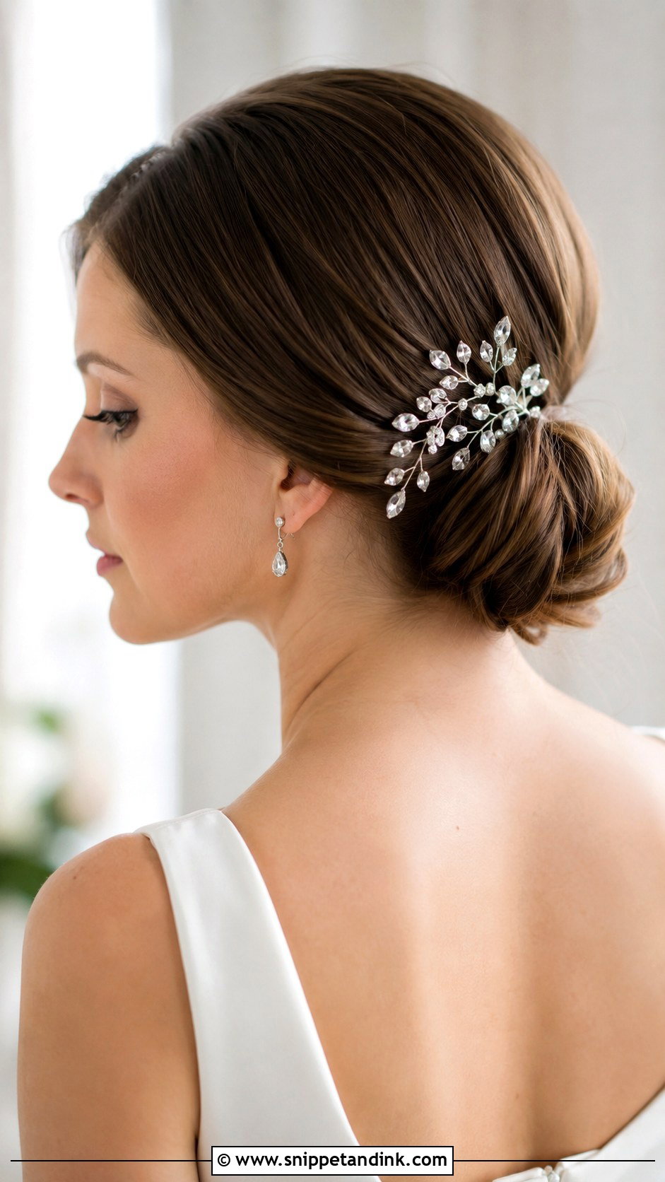 Crystal Hair Comb - Snippet and Ink - 30 Bridal Hair Accessories