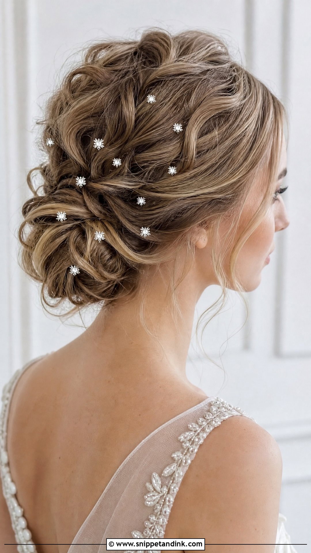 Crystal Hair Pins Set - Snippet and Ink - 20 Bridal Hair Accessories Headpieces