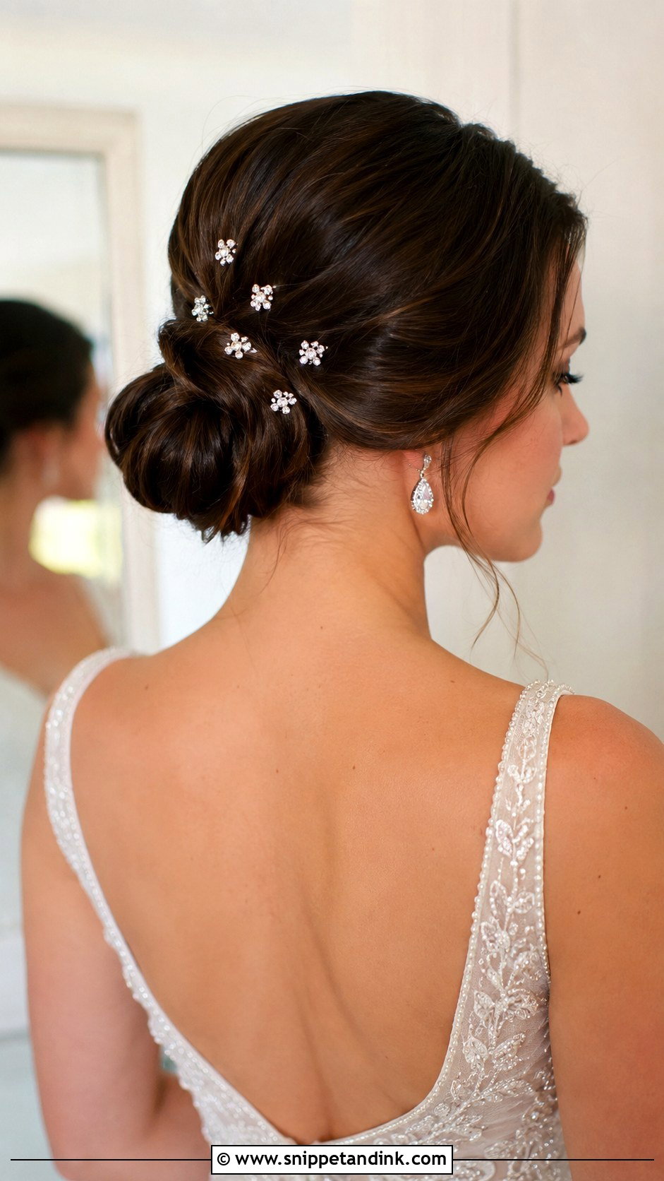 Crystal Hair Pins - Snippet and Ink - 25 Wedding Hair Pieces