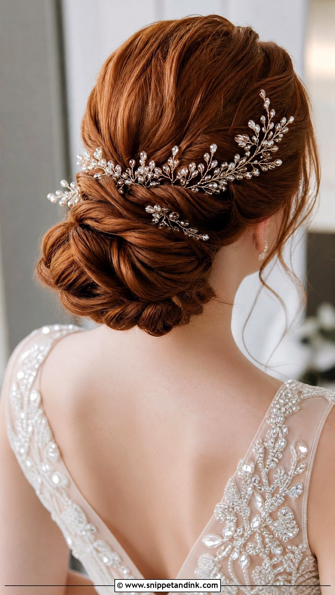Crystal Hair Vine - Snippet and Ink - 25 Bridal Hair Pieces