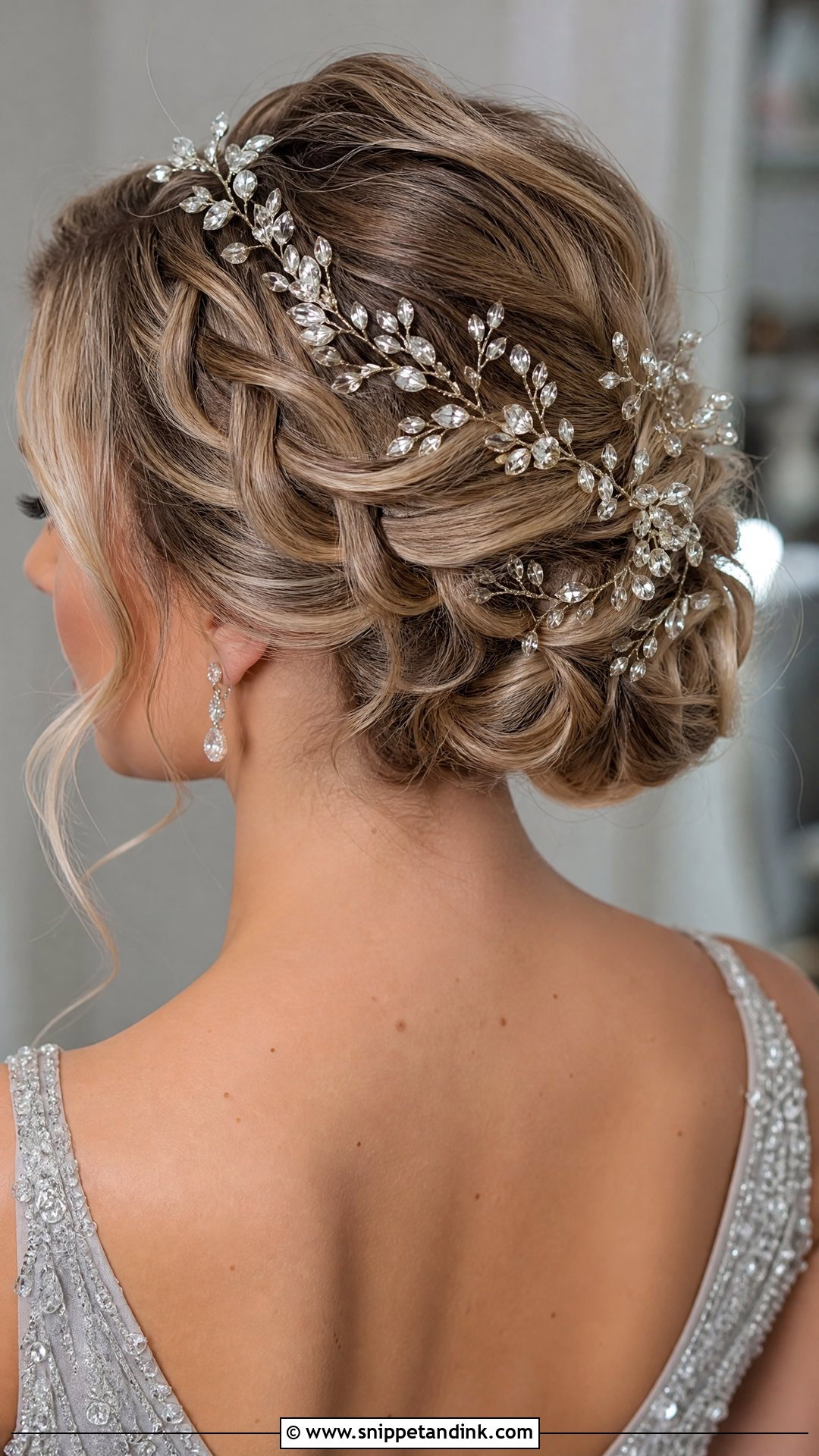 Crystal Hair Vine for Wedding Guests - Snippet and Ink - 20 Wedding Guest Hair Accessories
