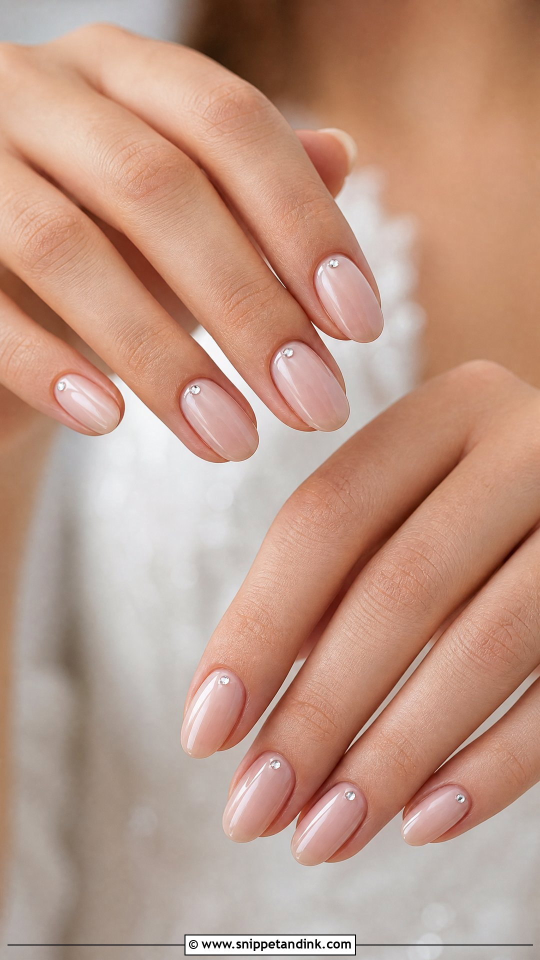Crystal Marriage Nails - Snippet and Ink - 25 Marriage Nails Art Designs
