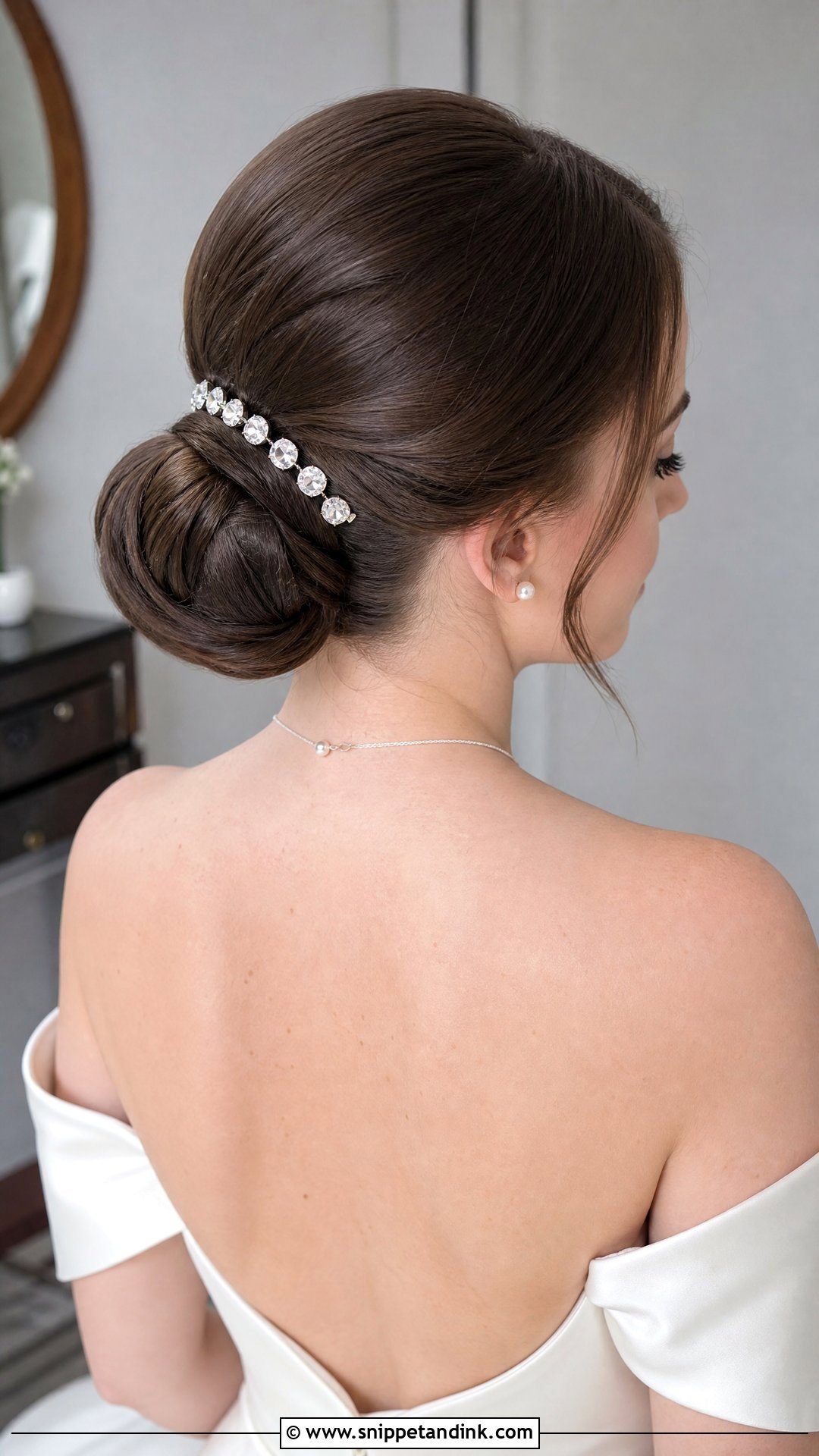Crystal Wedding Hair Pins With Chignon - Snippet and Ink - 15 Crystal Wedding Hair Pins