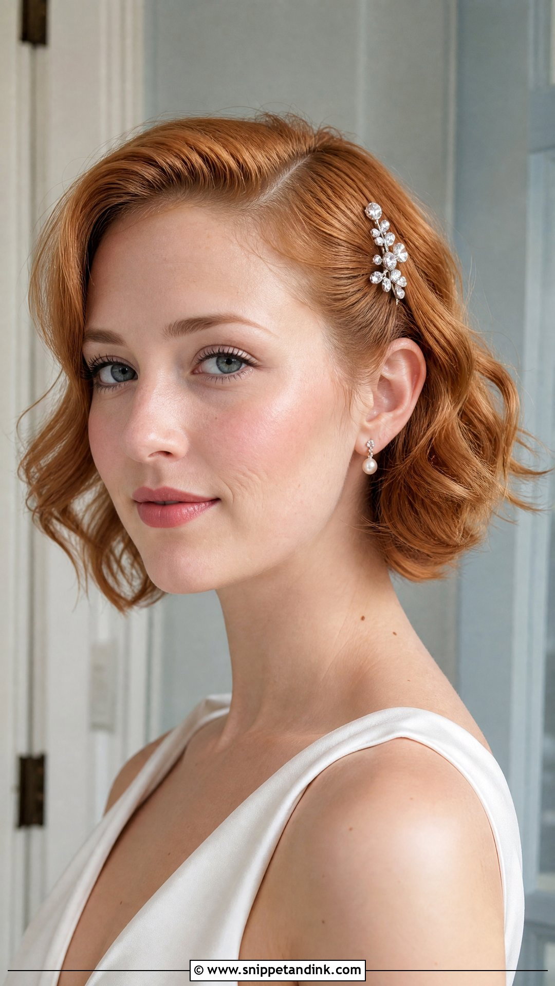Crystal Wedding Hair Pins With Short Hair - Snippet and Ink - 15 Crystal Wedding Hair Pins