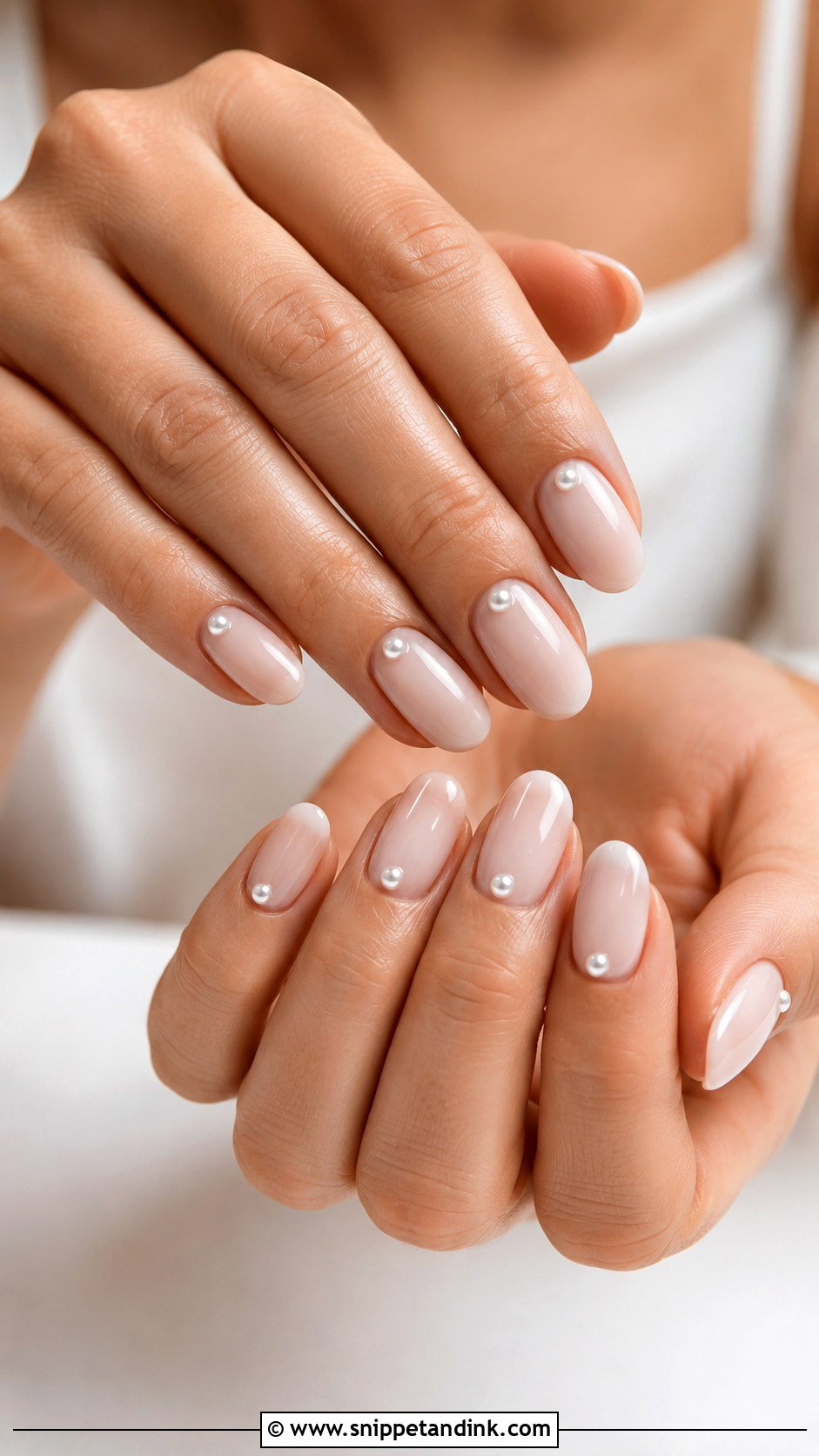 Crystal Wedding Nails - Snippet and Ink - 30 Wedding Nails Ideas