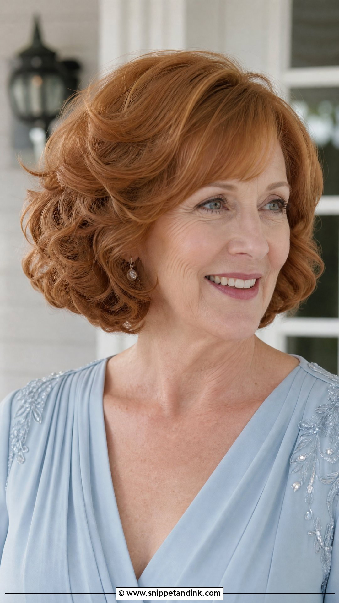Curled Bob For Mother Of The Bride - Snippet and Ink - 20 Mother of the Bride Bob Wedding Hairstyles for Short Hair