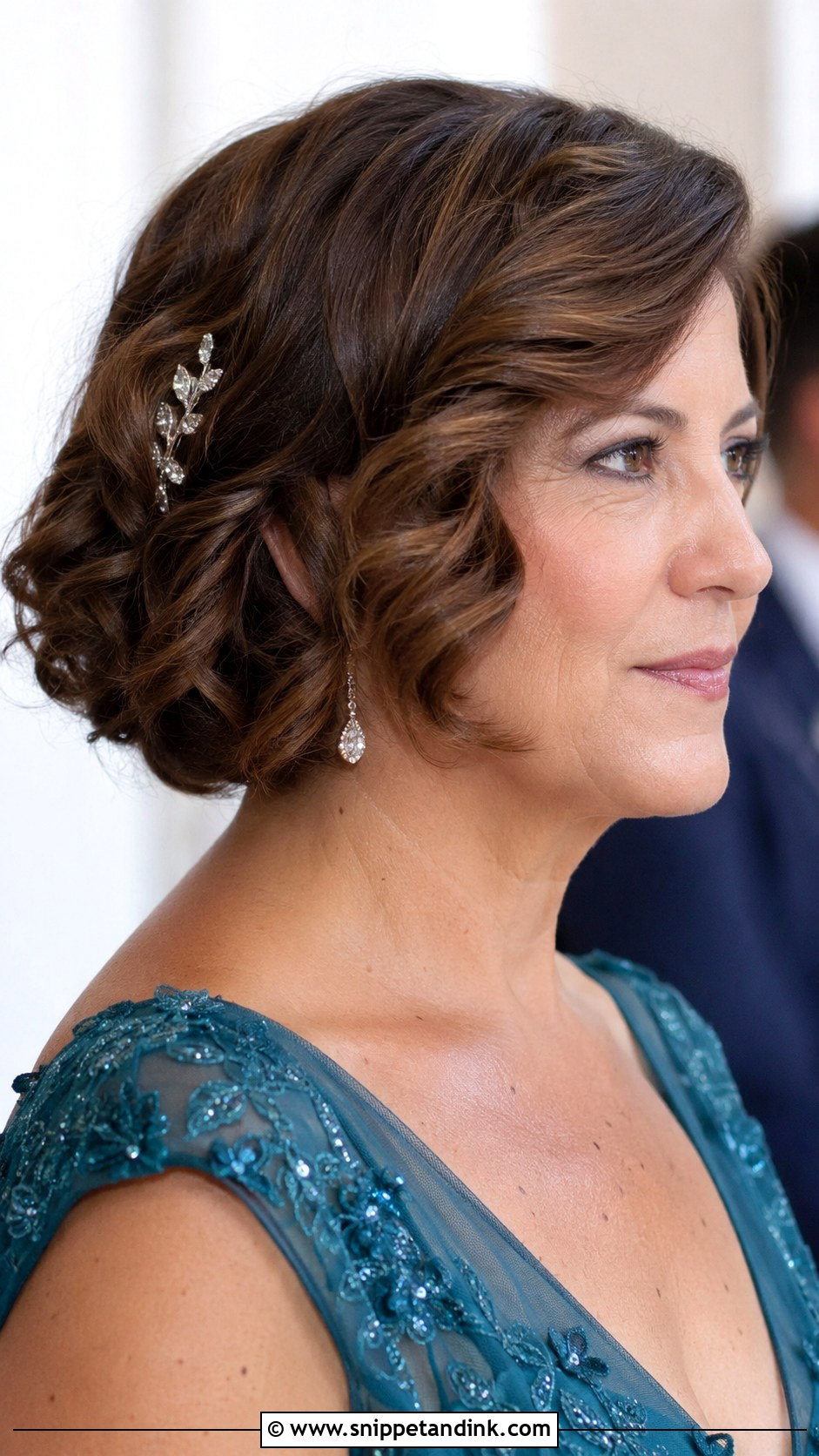Curled Bob for Mother of the Groom - Snippet and Ink - 20 Hair Styles for Mother of the Groom