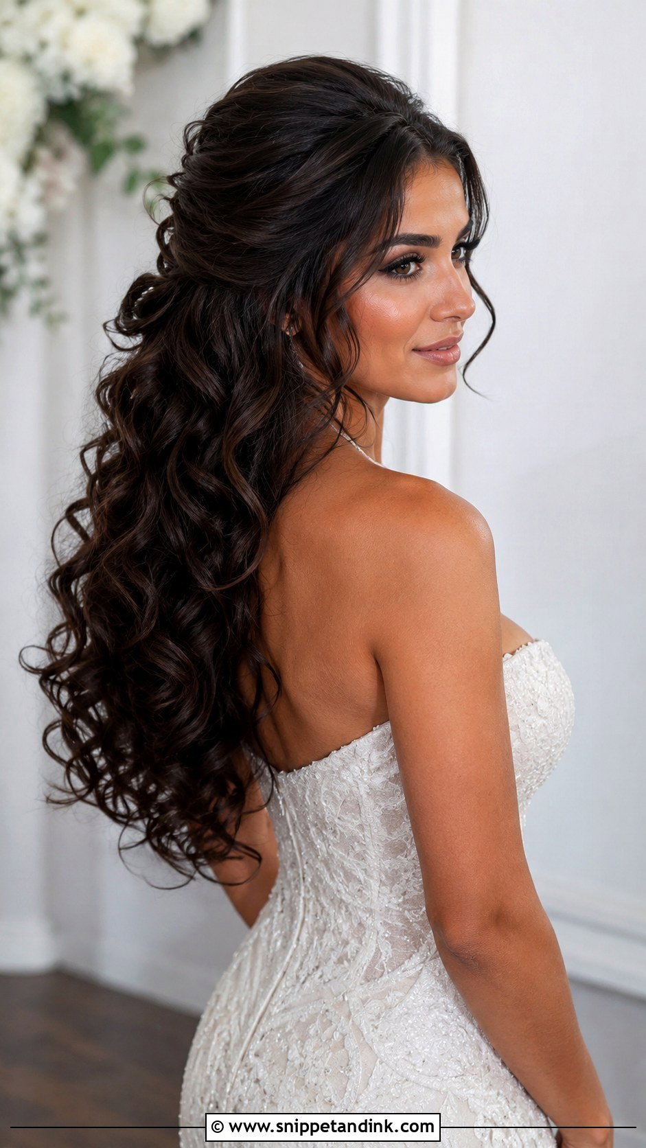 Curled Wedding Hair For Thick Hair - Snippet and Ink - 20 Curled Hairstyles for Wedding