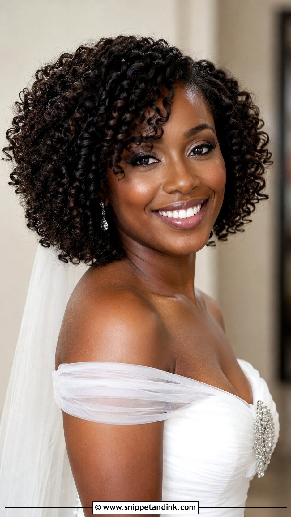 Curly Bob for Wedding - Snippet and Ink - 20 Bob Hairstyles for Wedding