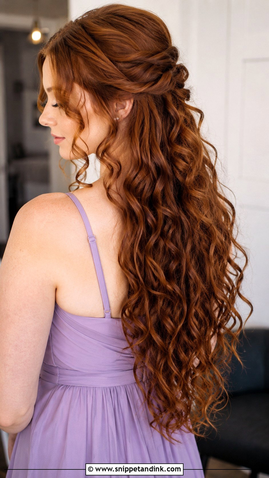 Curly Bridesmaid Hair For Long Hair - Snippet and Ink - 20 Bridesmaid Hairstyles Curly Hair