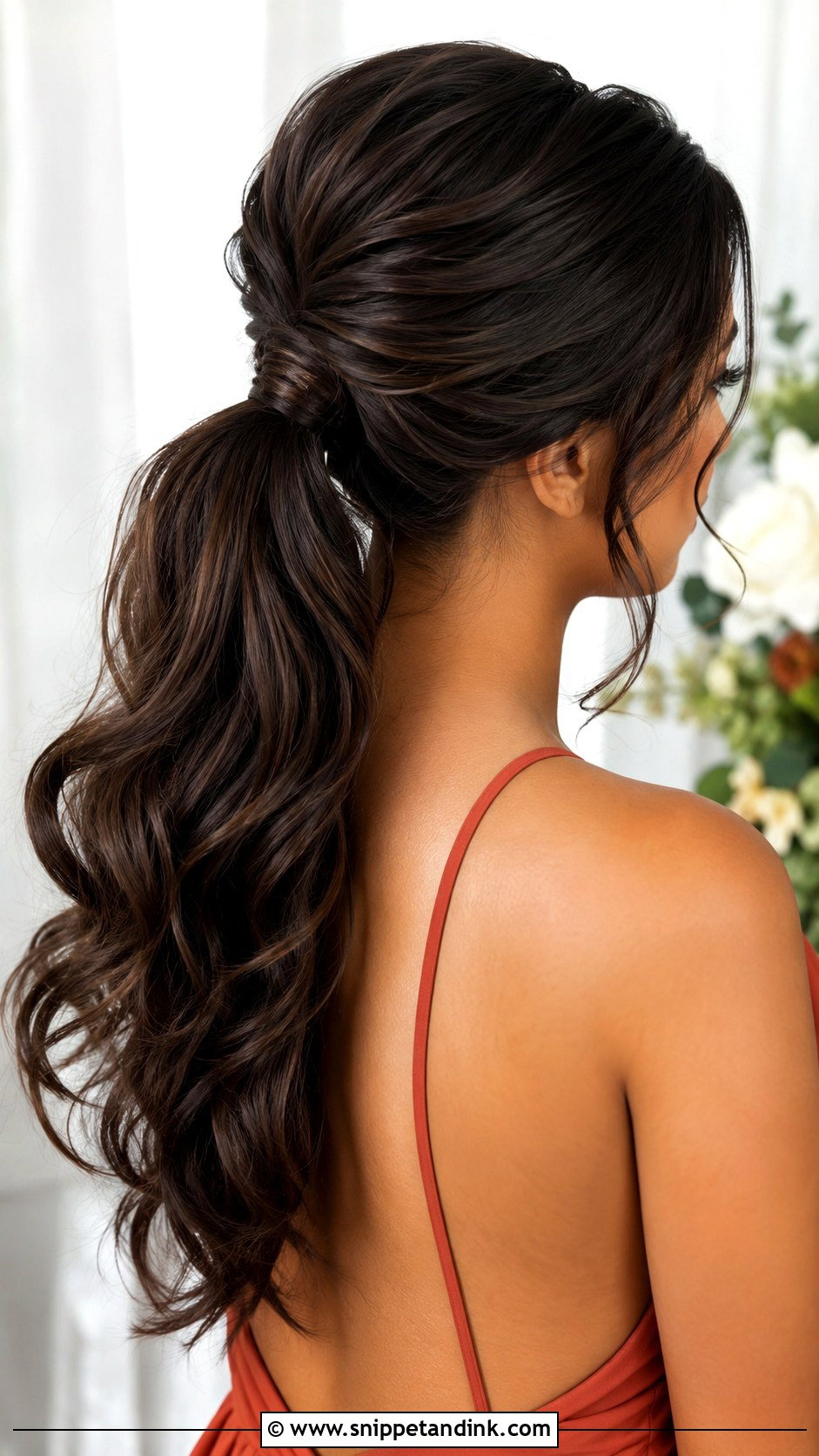 Curly Bridesmaid Updo - Snippet and Ink - 30 Wedding Bridesmaid Hair Ideas