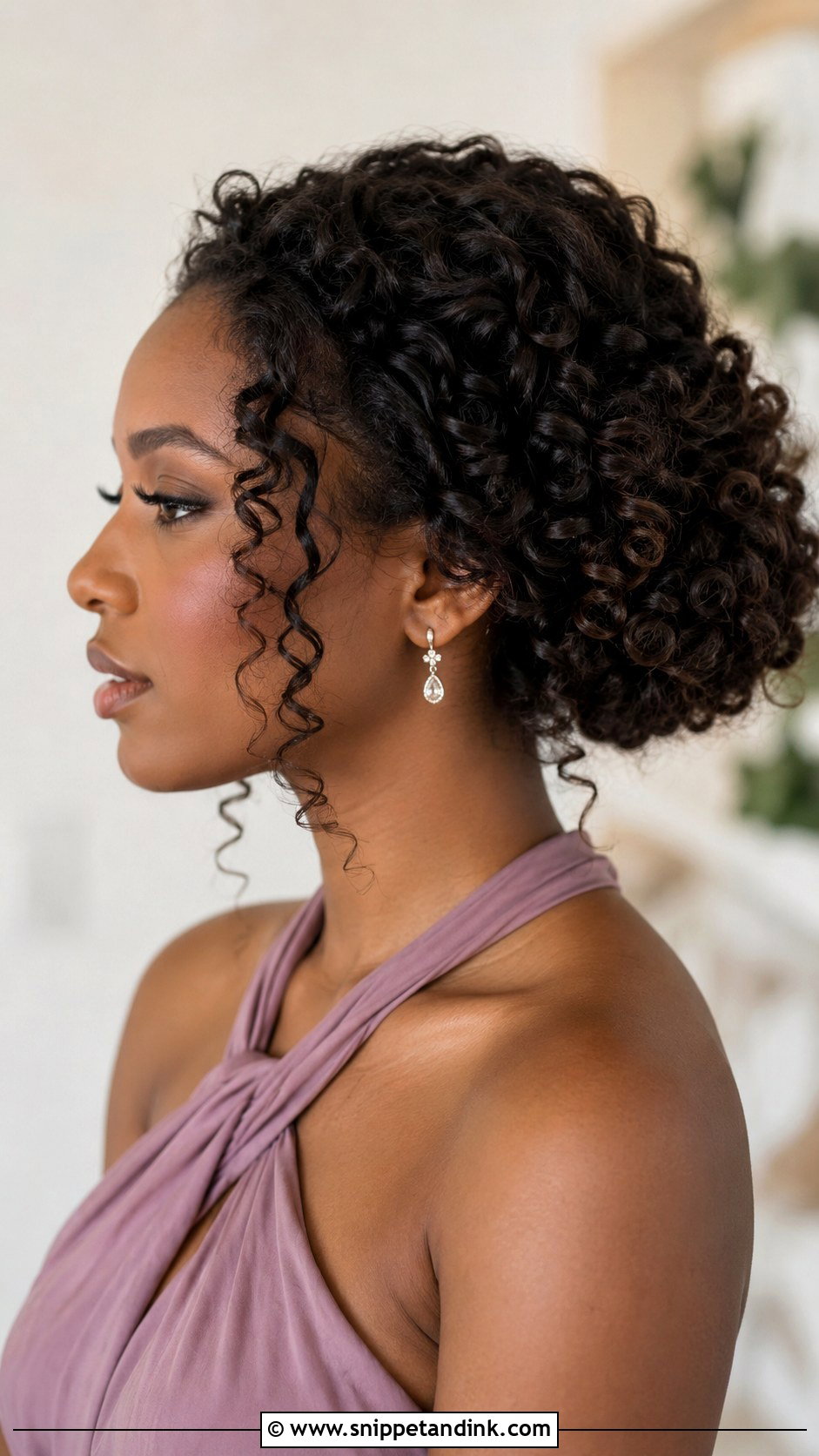 Curly Bridesmaid Updo For Long Hair - Snippet and Ink - 20 Bridesmaid Updo for Long Hair Ideas