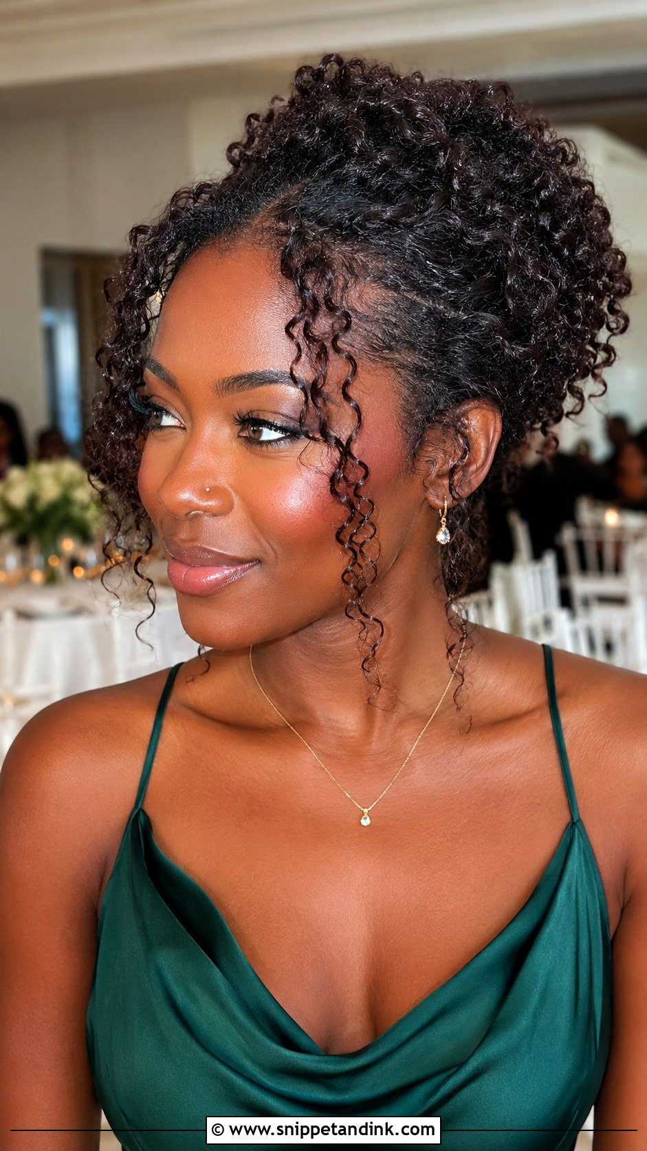 Curly Updo Wedding Guest Hair - Snippet and Ink - 20 Hair Updos Wedding Guest
