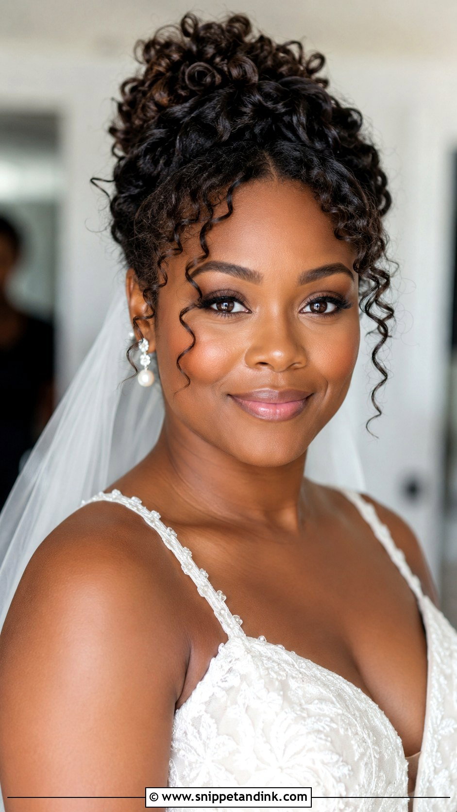Curly Updo Wedding Hair For Round Face - Snippet and Ink - 15 Updos for Round Faces Wedding