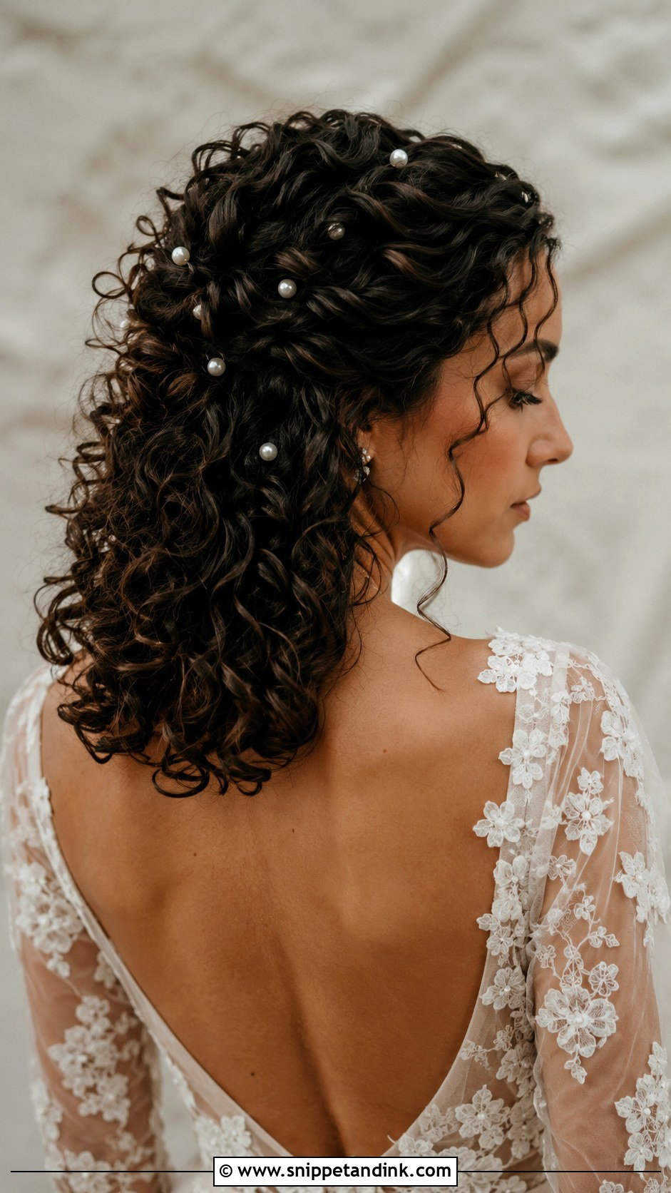 Curly Volume Bridal Hair - Snippet and Ink - 15 Volume Bridal Hair Ideas