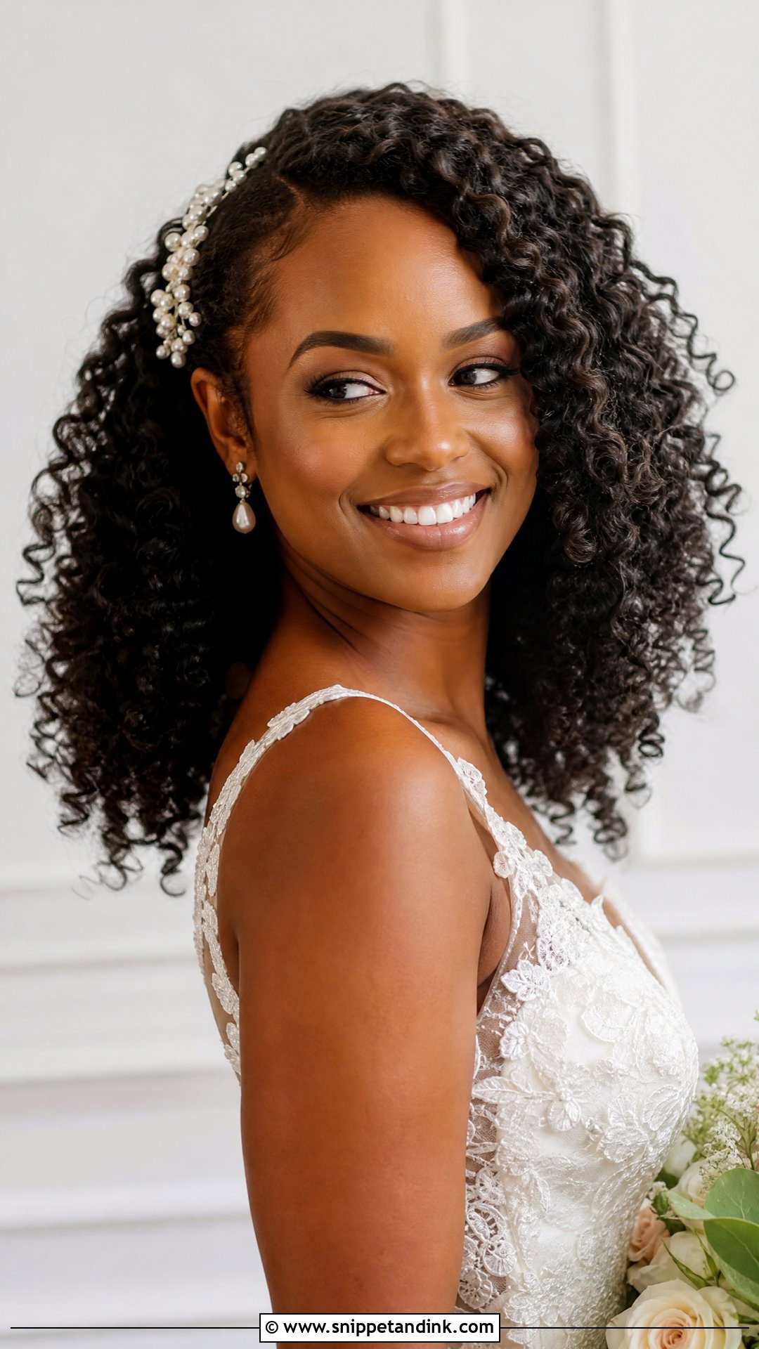 Curly Wedding Hair - Snippet and Ink - 15 Do It Yourself Wedding Hair Ideas